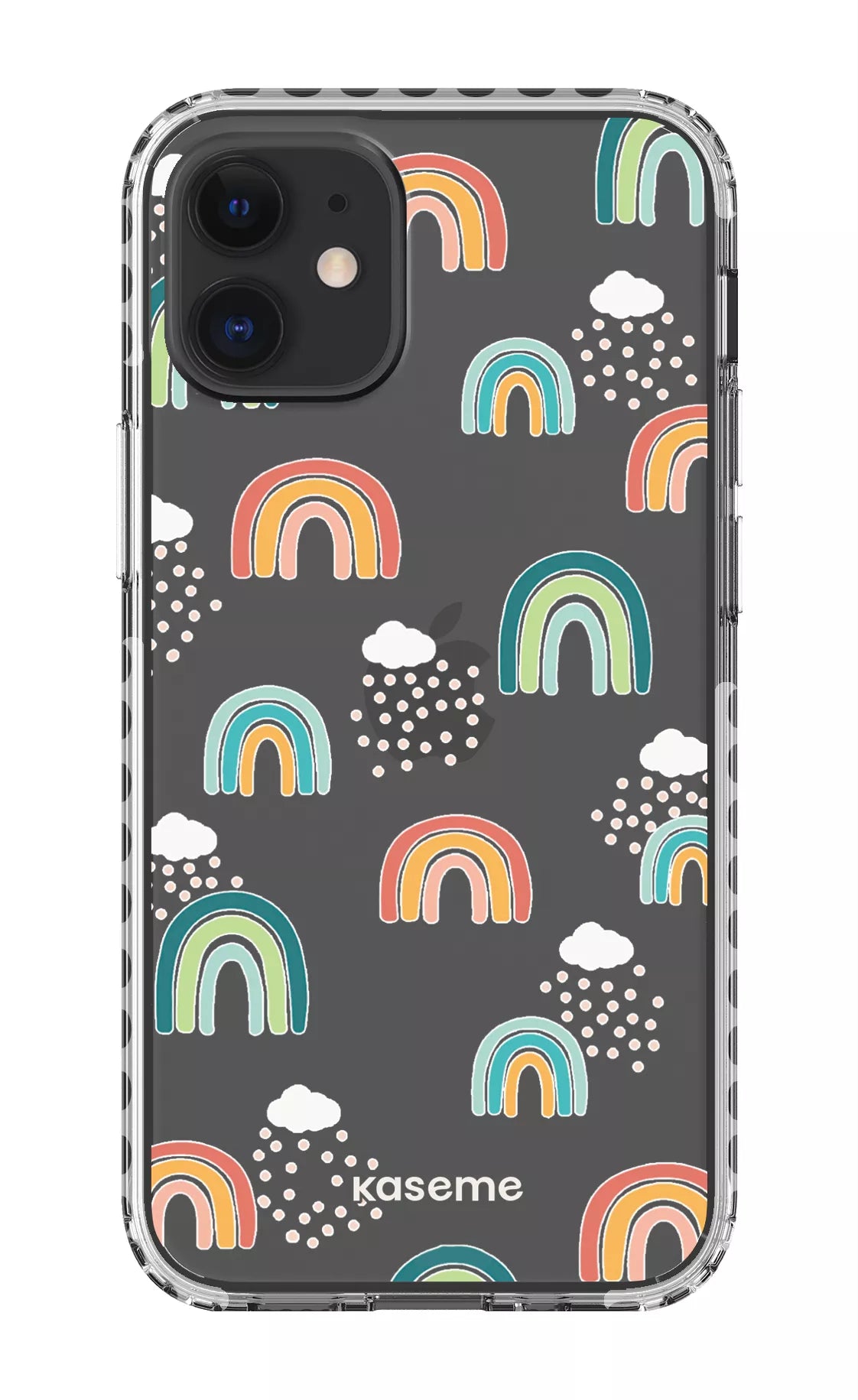 iPhone 12 Mini Clear Case - White Be You Clear Case -