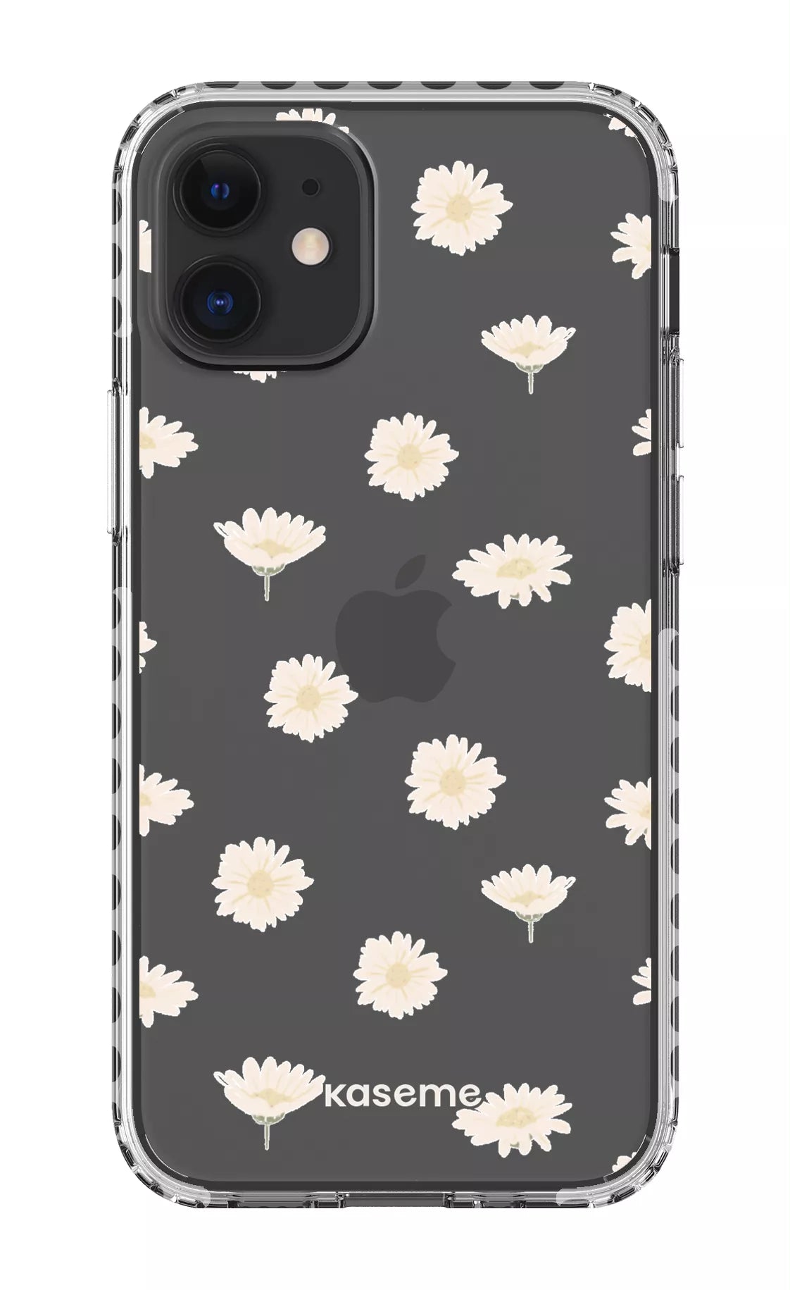 iPhone 12 Mini Clear Case - White Bella Clear Case -