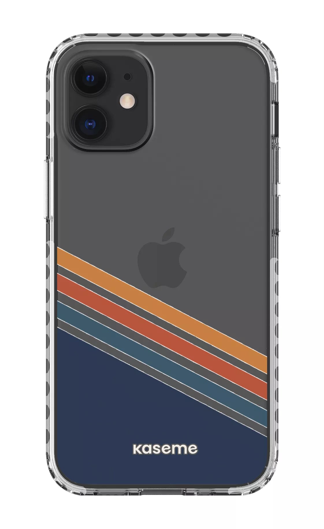 iPhone 12 Mini Clear Case - White Bitter Clear Case -