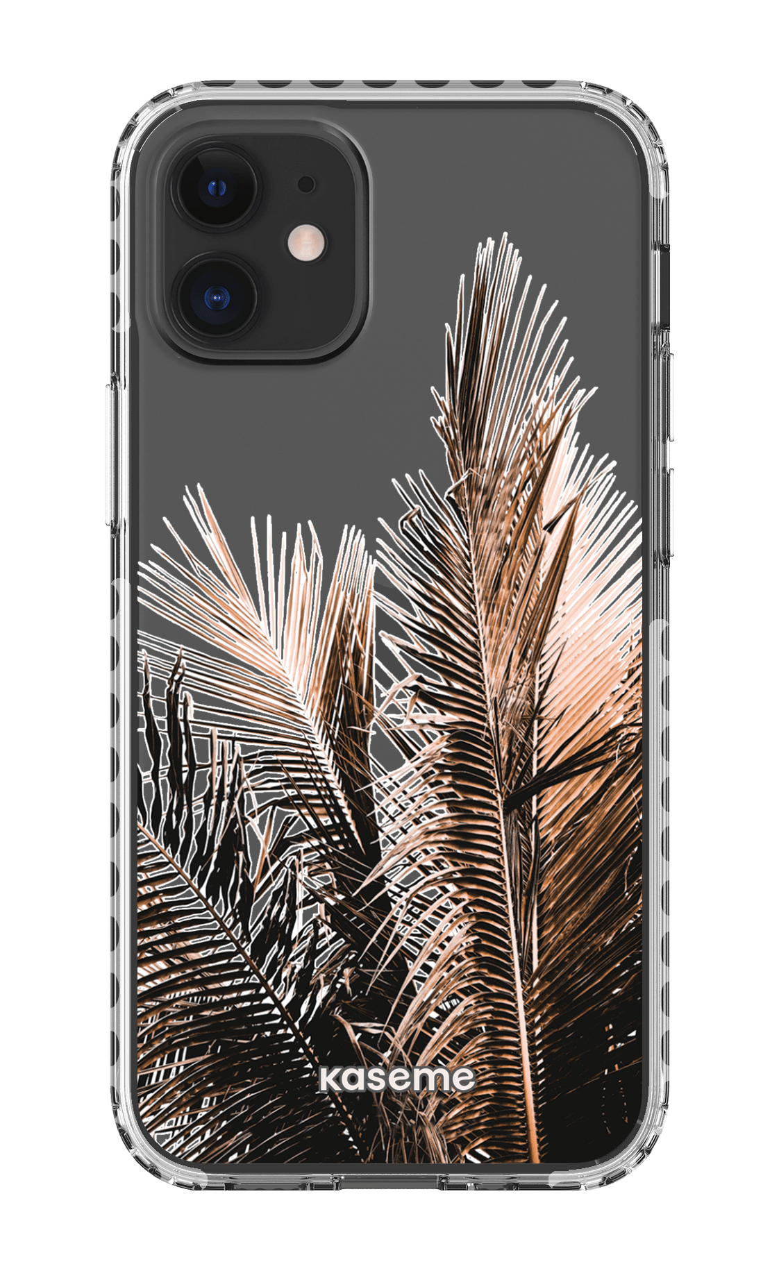 iPhone 12 Mini Clear Case - White Cali Clear Case -