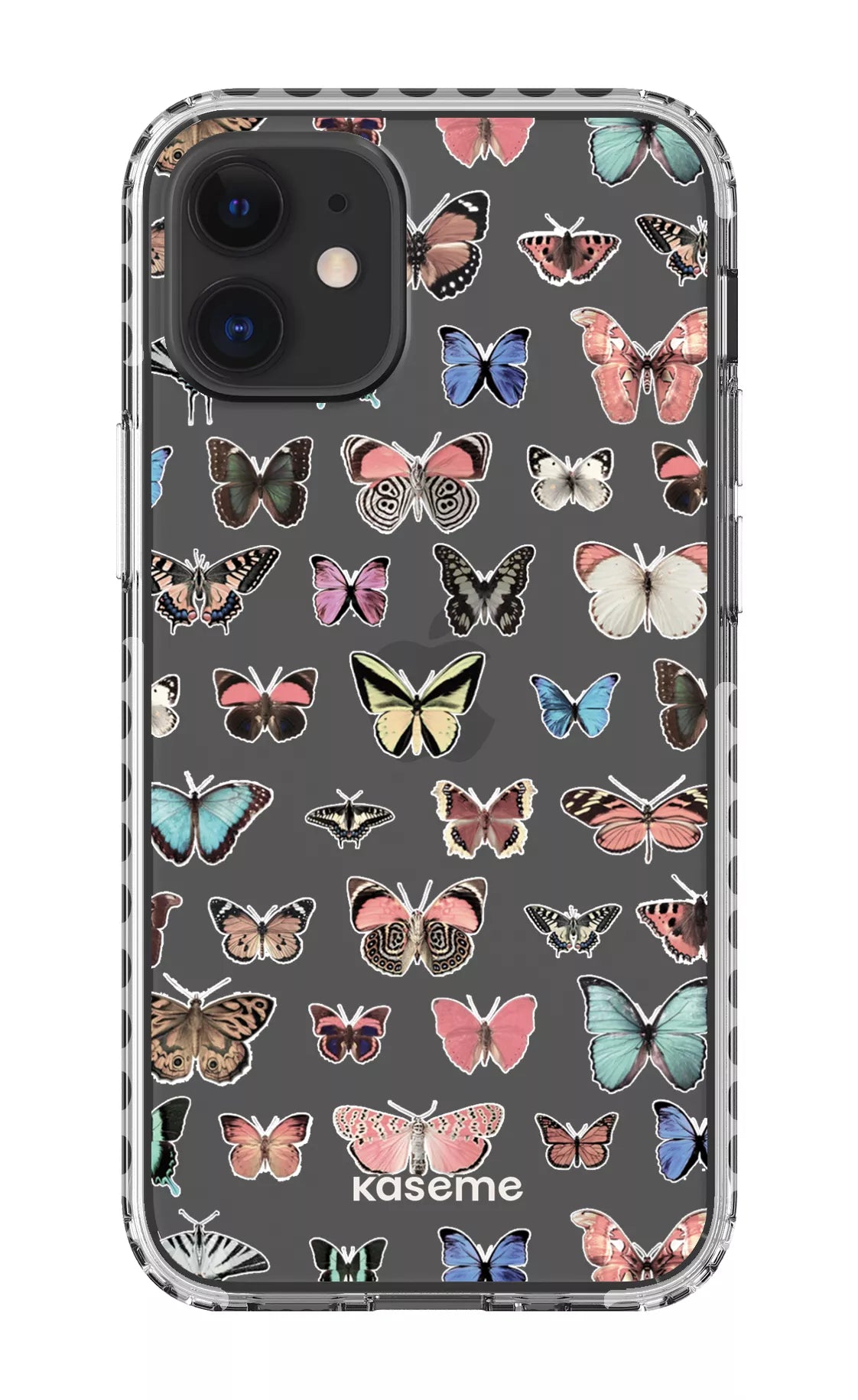 iPhone 12 Mini Clear Case - White Paloma Clear Case -