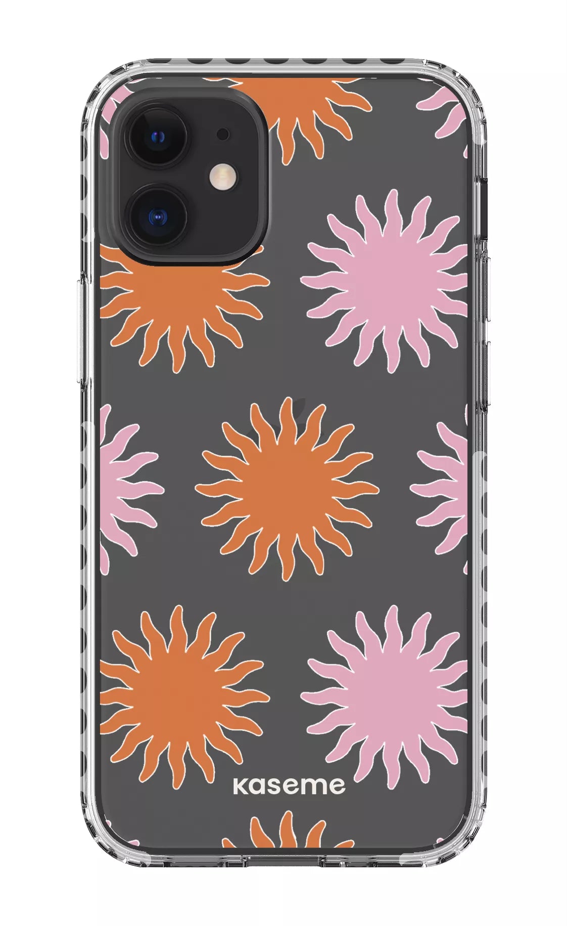 iPhone 12 Mini Clear Case - White Vitamin Sea Clear Case -