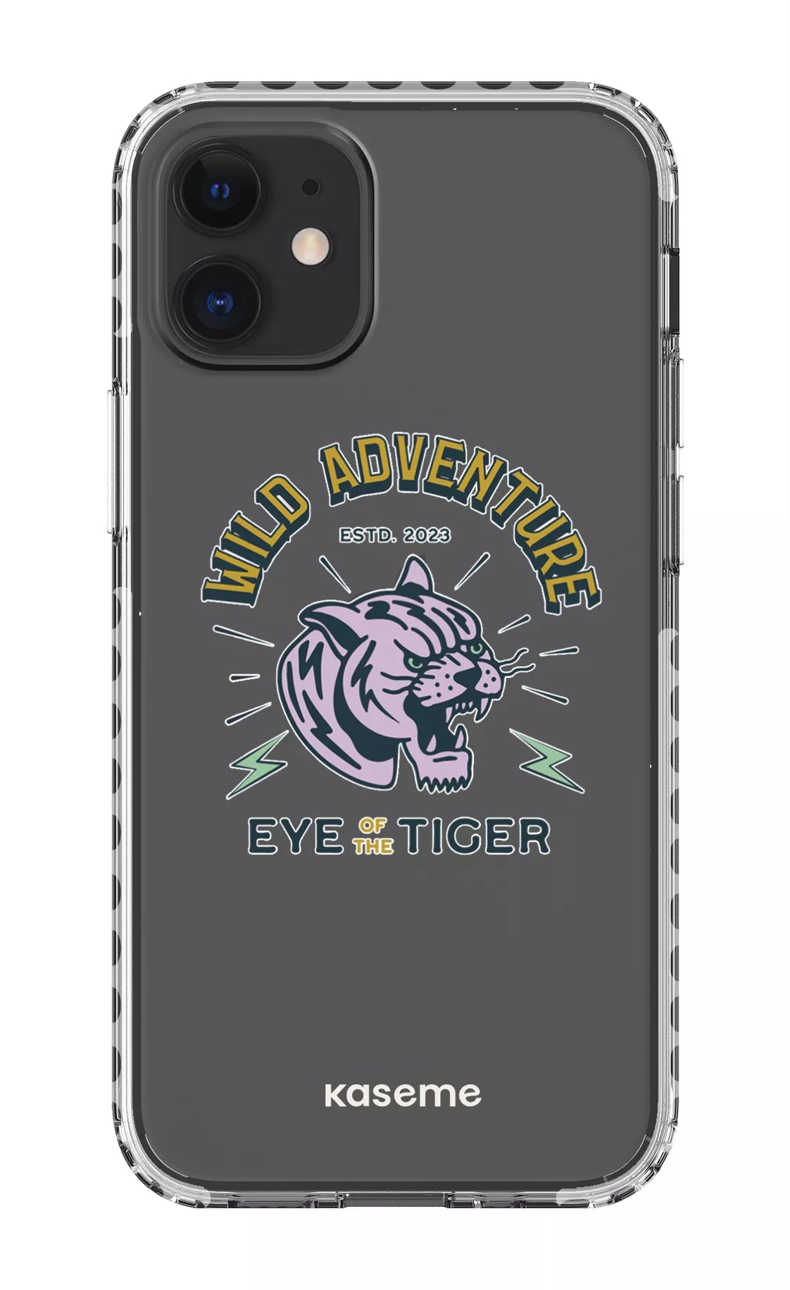iPhone 12 Mini Clear Case - White Wildcats Clear Case -