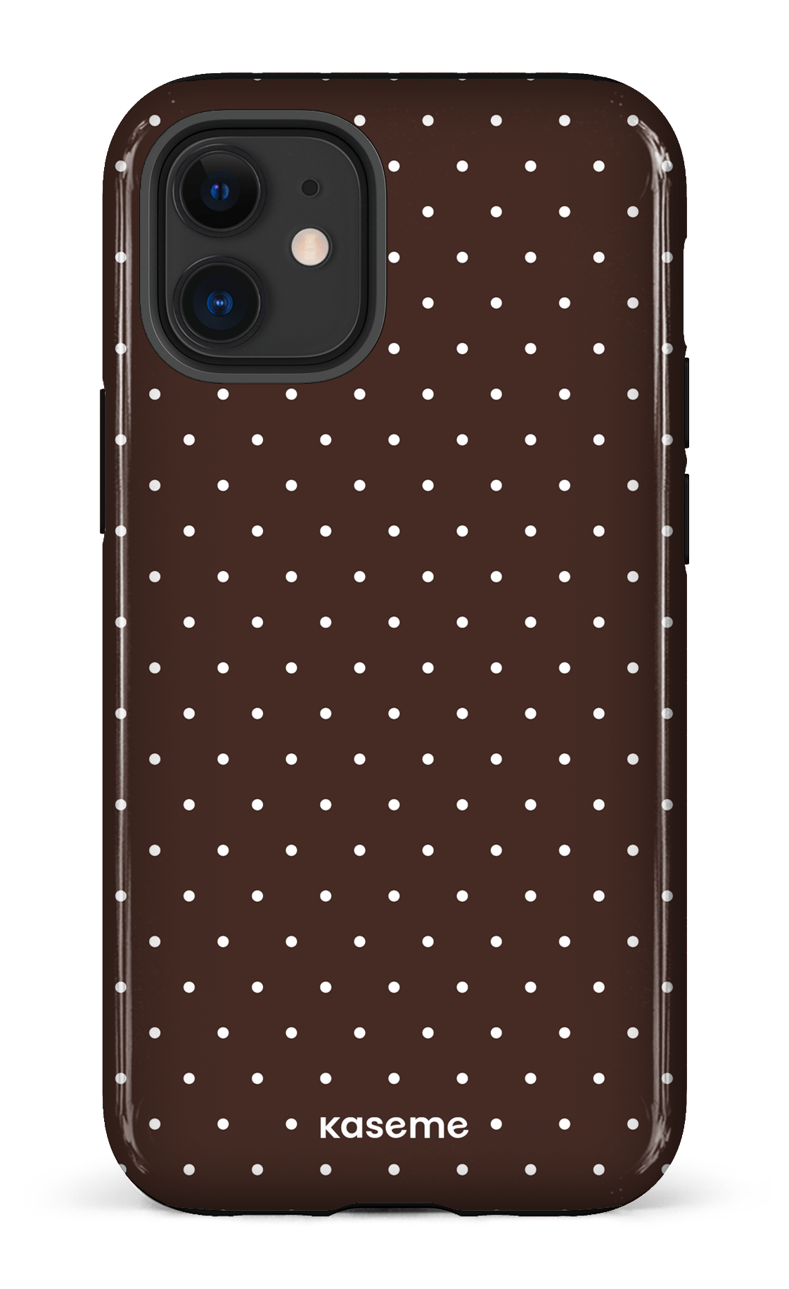 iPhone 12 Mini Tough Ditsy Brown -