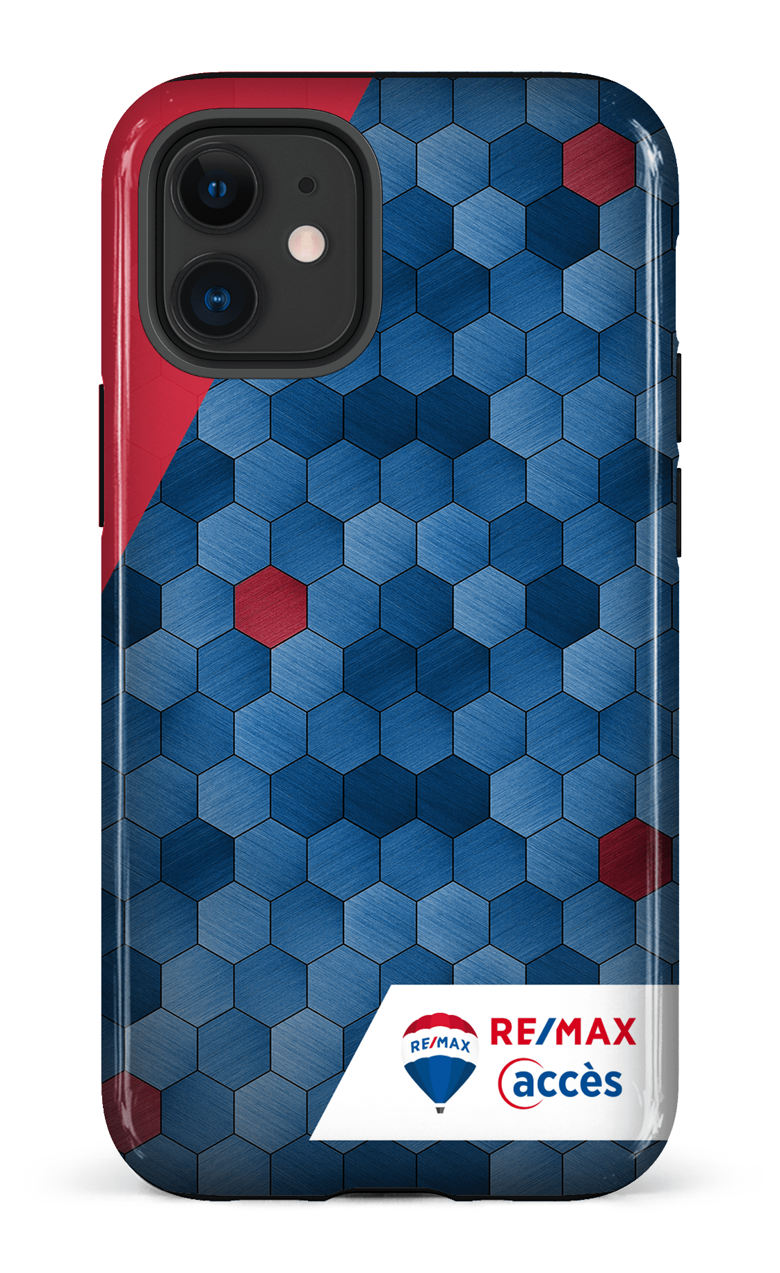 iPhone 12 Mini Tough Exagones texturés -