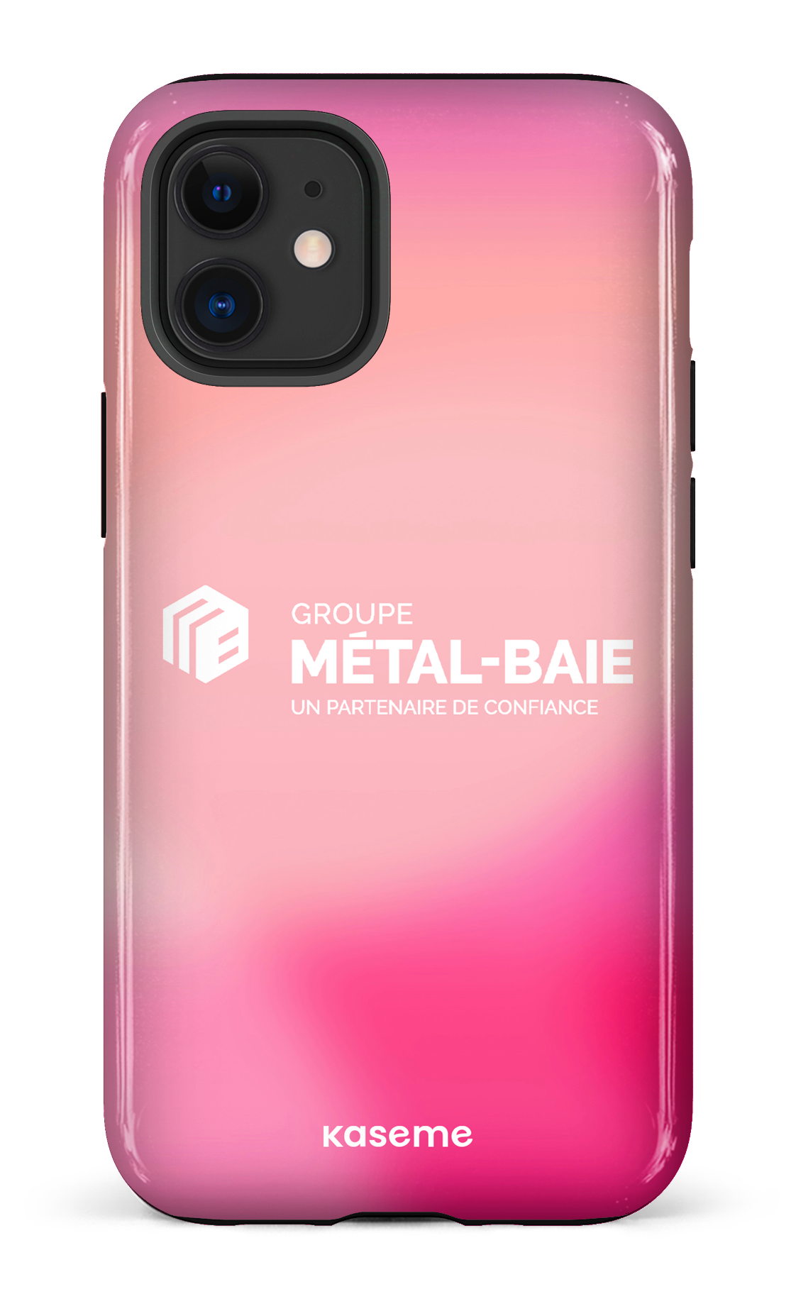 iPhone 12 Mini Tough Métal-Baie Tie-Dye -