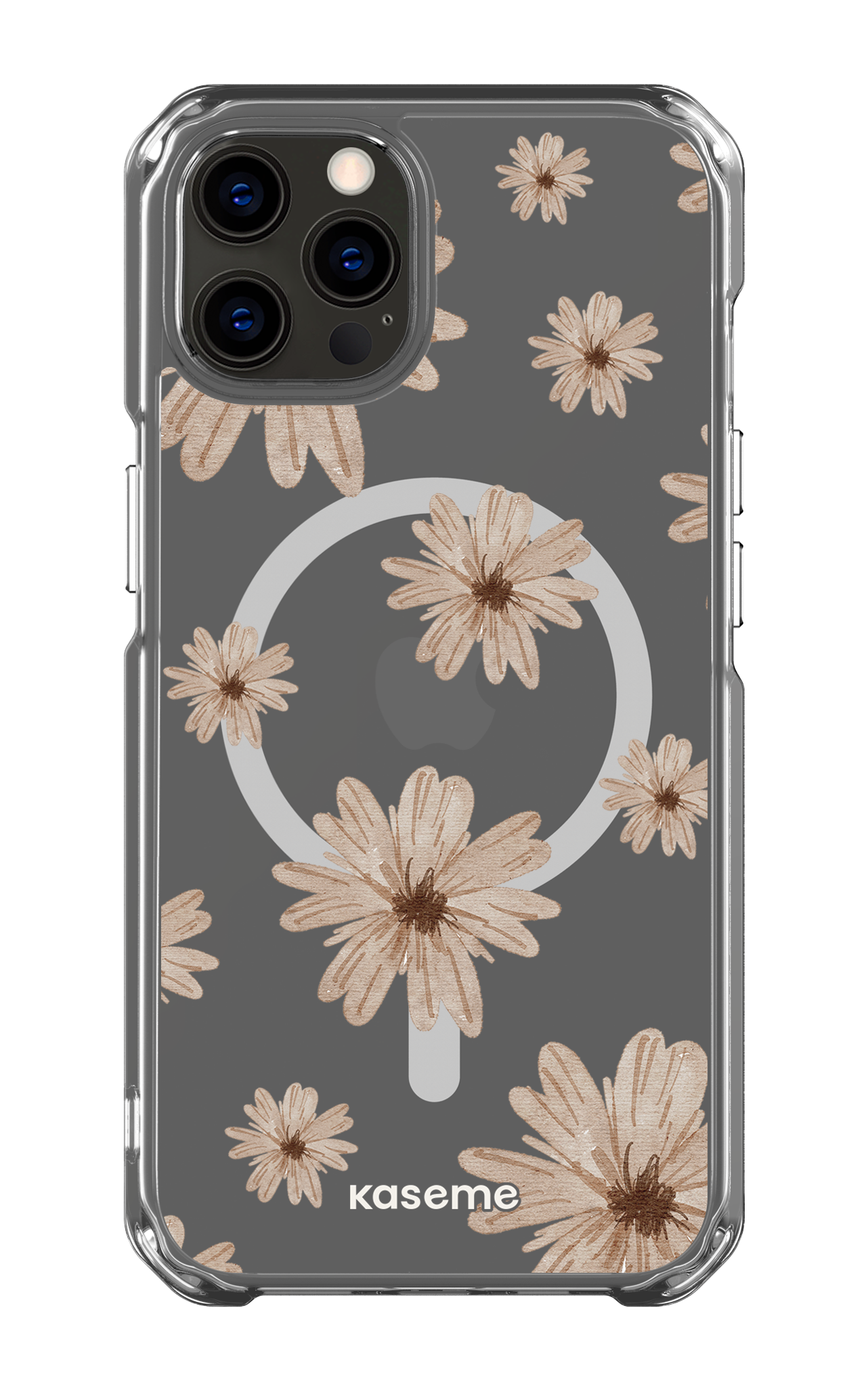 iPhone 12 Pro Clear Case - Magsafe Delicate Dreams Clear Case -