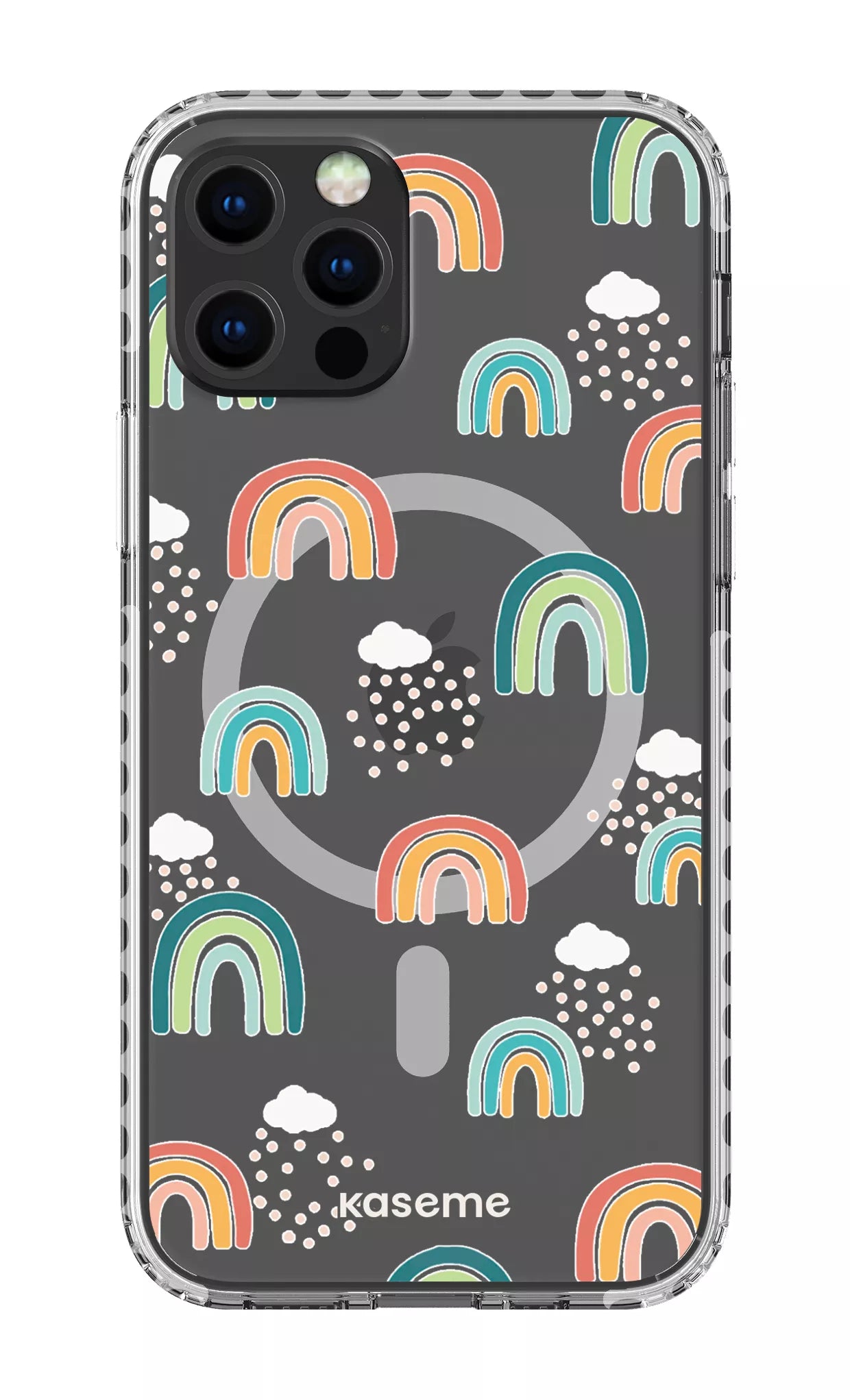 iPhone 12 Pro Clear Case Magsafe - White Be You Clear Case -