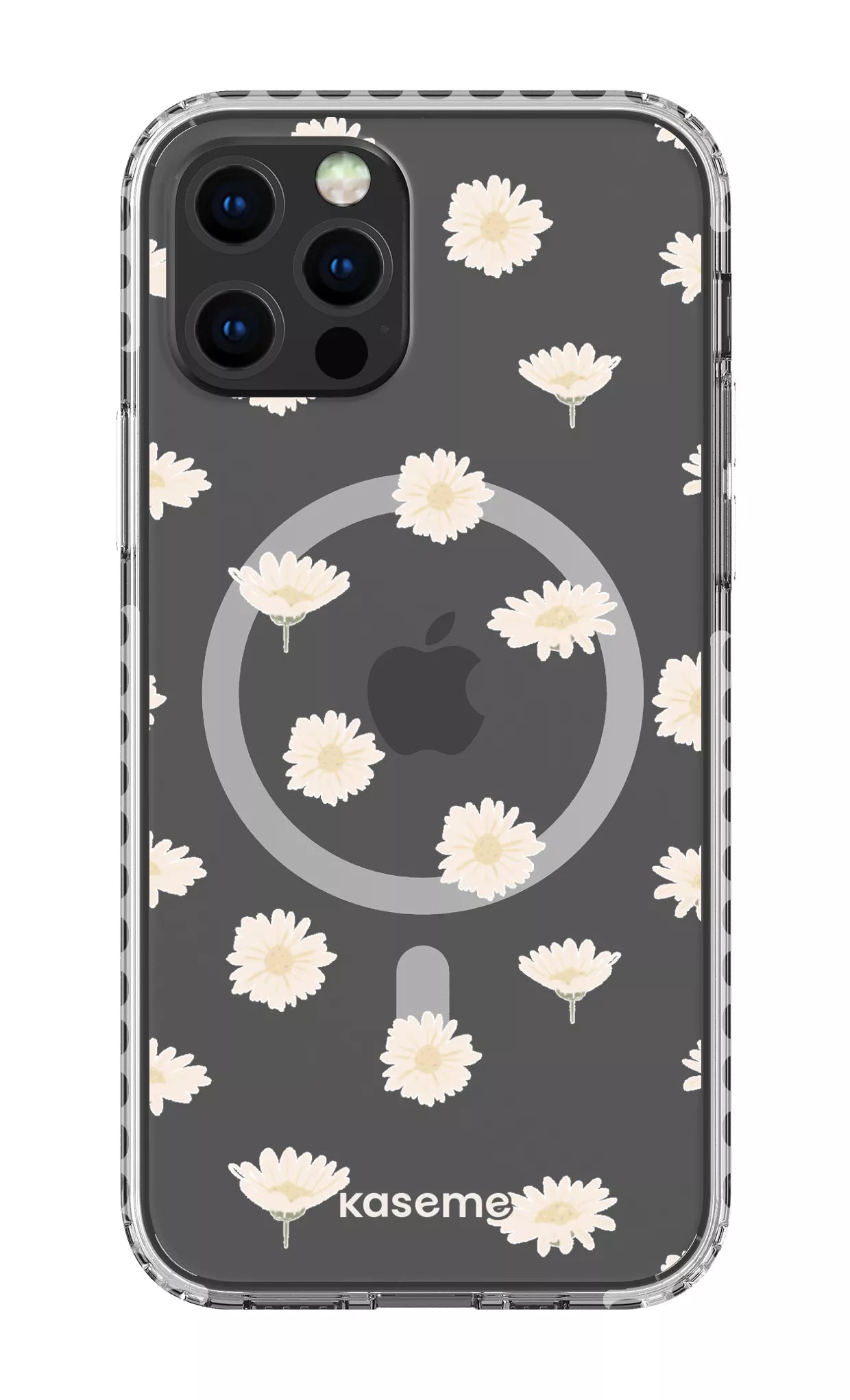 iPhone 12 Pro Clear Case Magsafe - White Bella Clear Case -