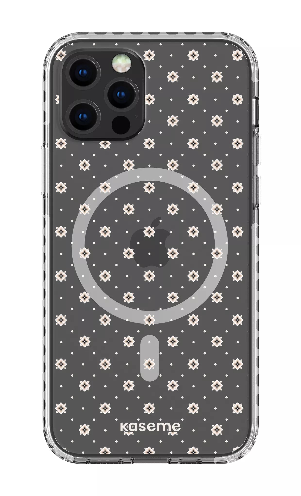 iPhone 12 Pro Clear Case Magsafe - White Billie Clear Case -