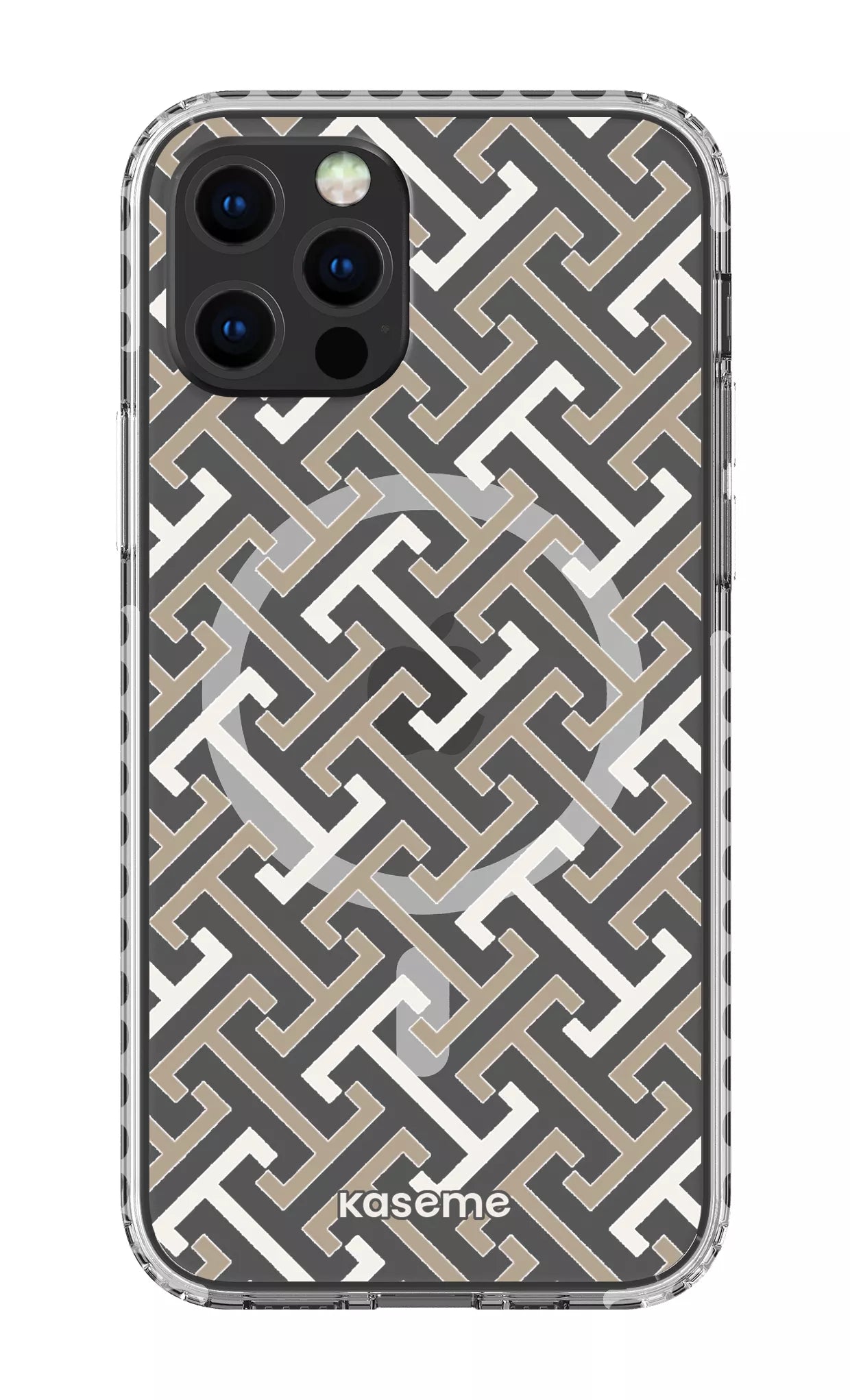 iPhone 12 Pro Clear Case Magsafe - White Elite Clear Case -