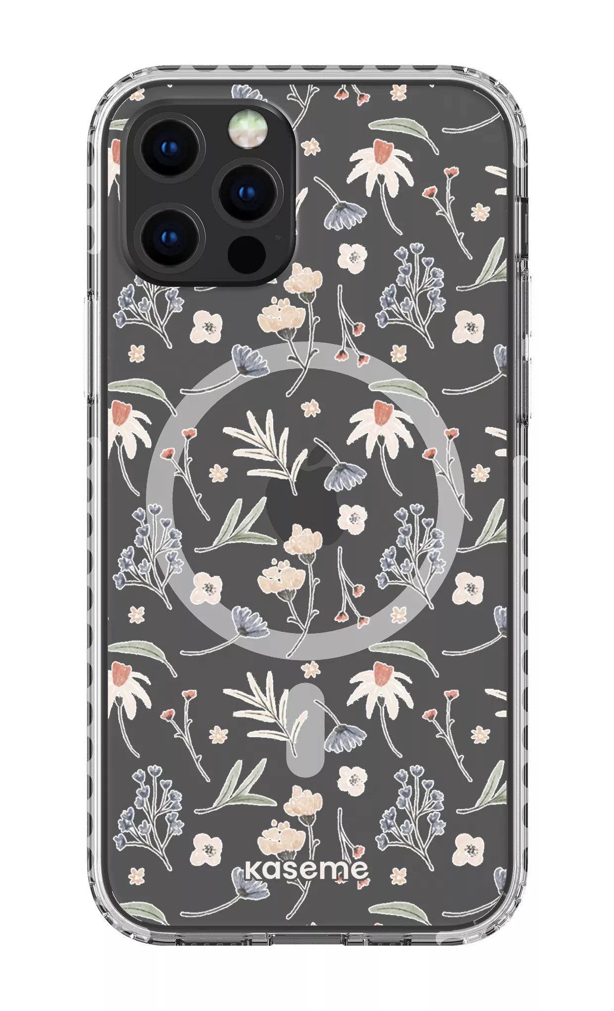 iPhone 12 Pro Clear Case Magsafe - White Mia Clear Case -