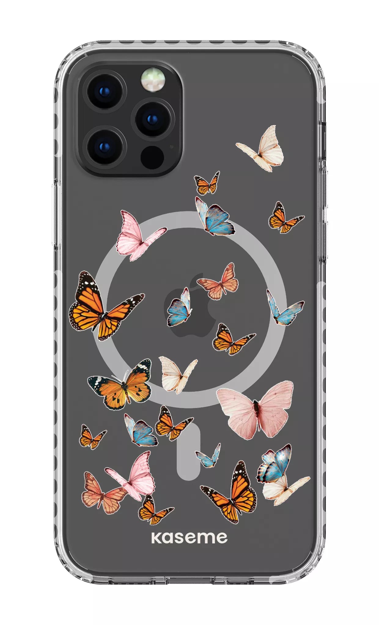 iPhone 12 Pro Clear Case Magsafe - White Soarin Clear Case -