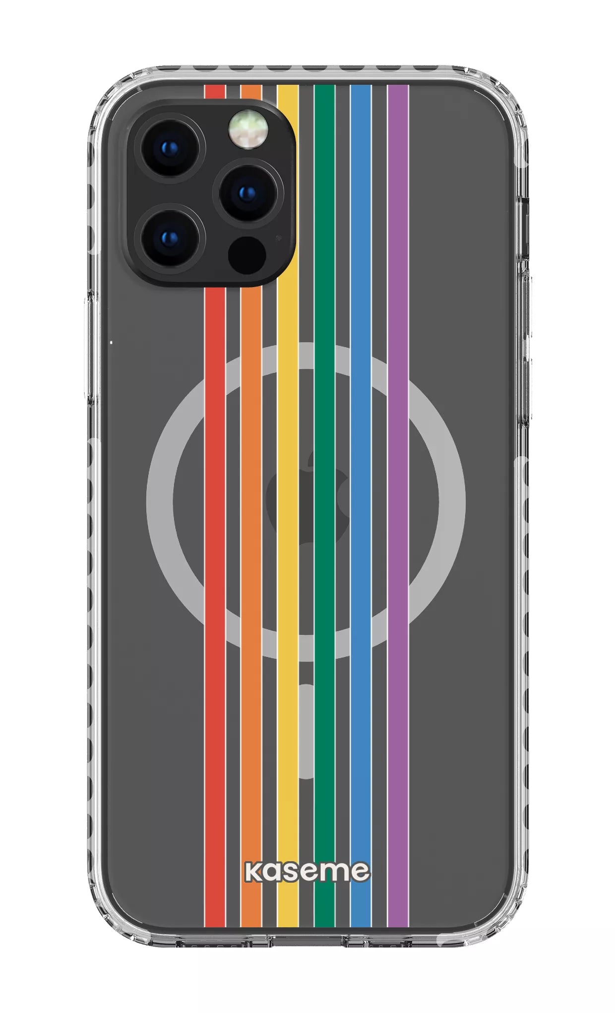 iPhone 12 Pro Clear Case Magsafe - White We're coming out Clear Case -