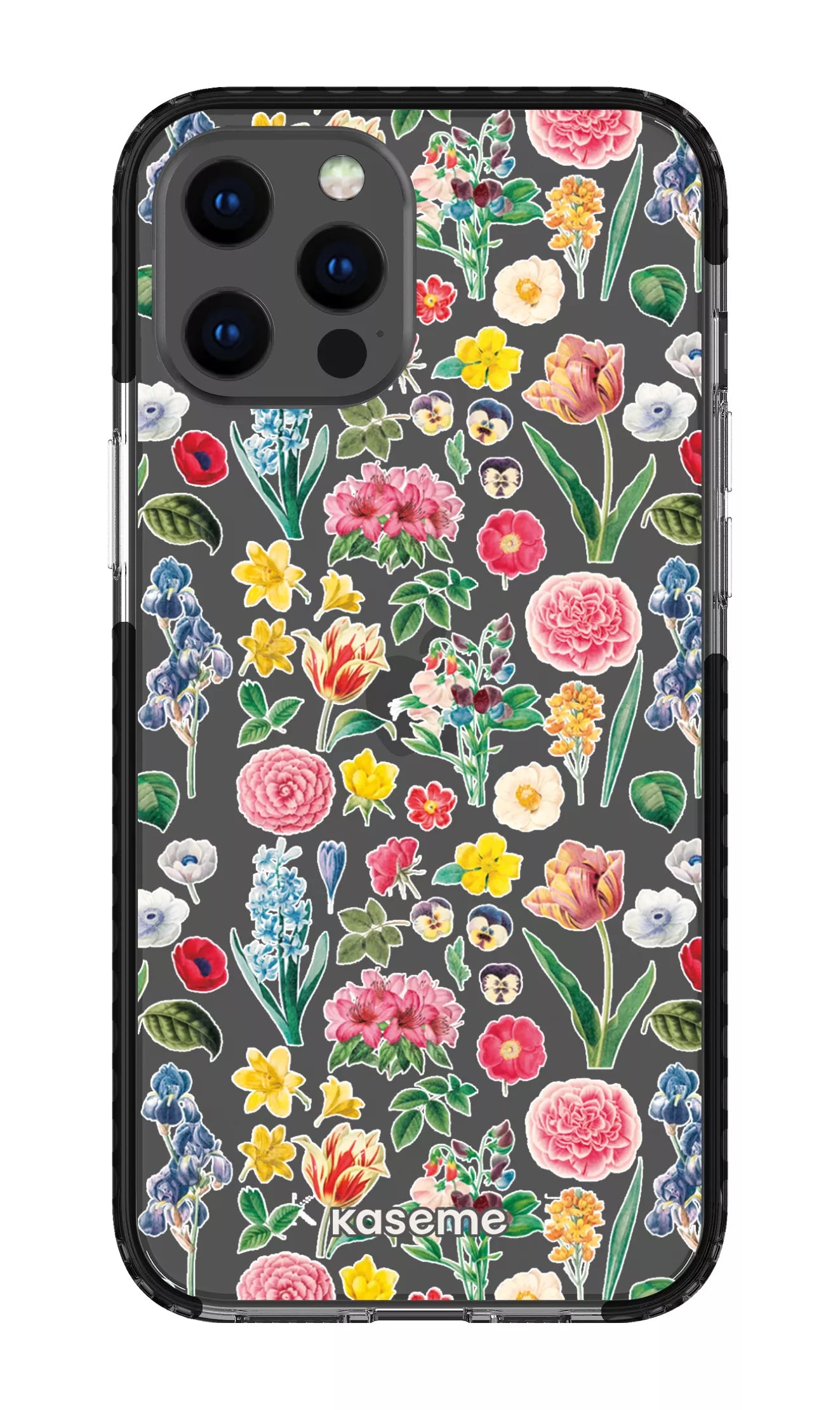 iPhone 12 Pro Max Clear Case - Black Amelia Clear Case -