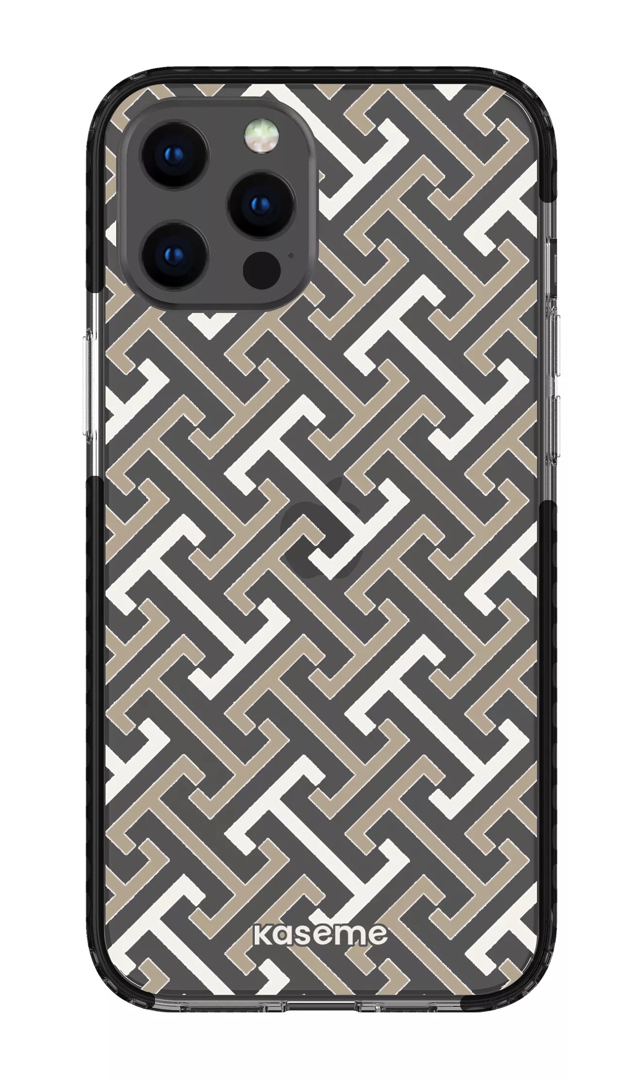 iPhone 12 Pro Max Clear Case - Black Elite Clear Case -