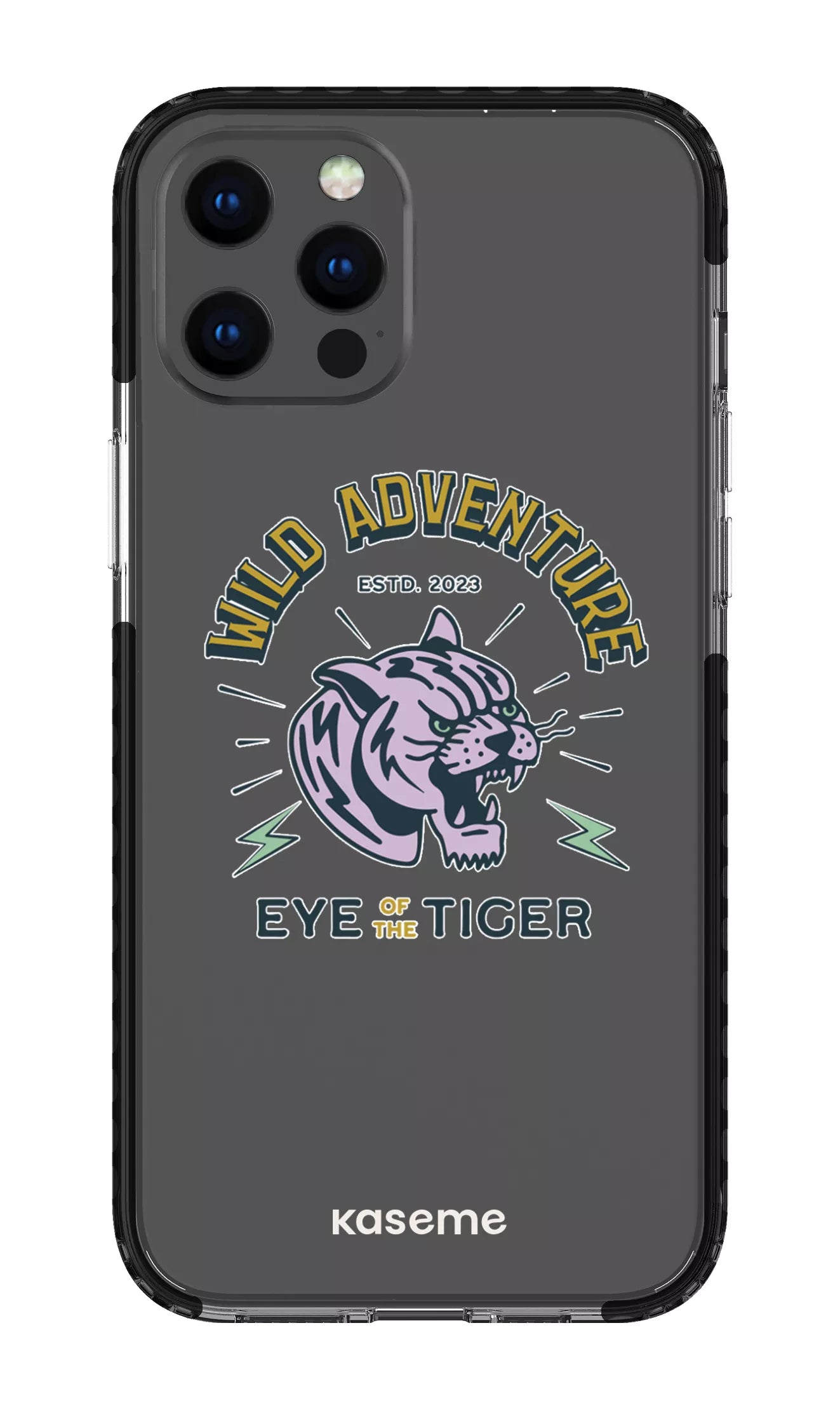 iPhone 12 Pro Max Clear Case - Black Wildcats Clear Case -