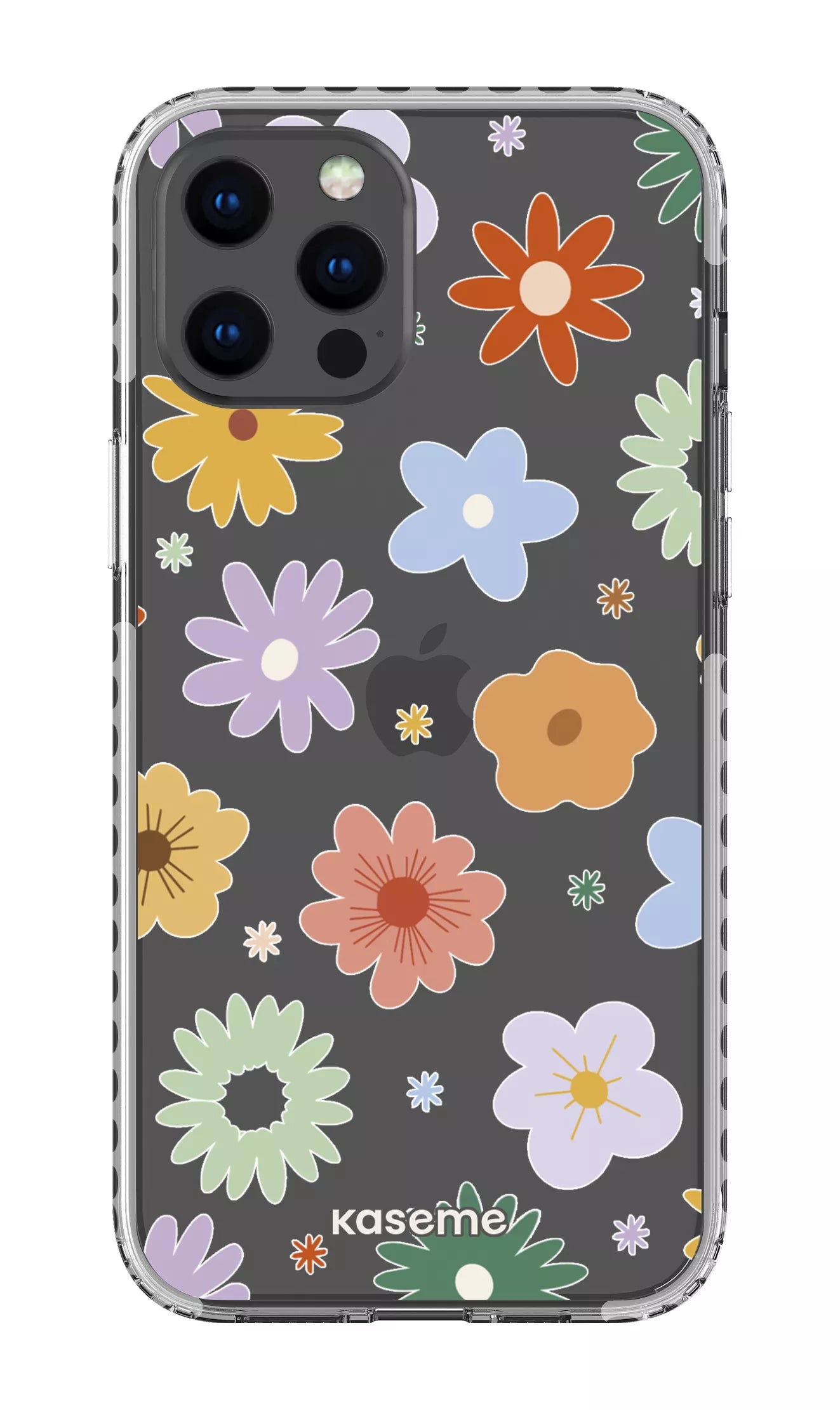 iPhone 12 Pro Max Clear Case - White Adore Clear Case -