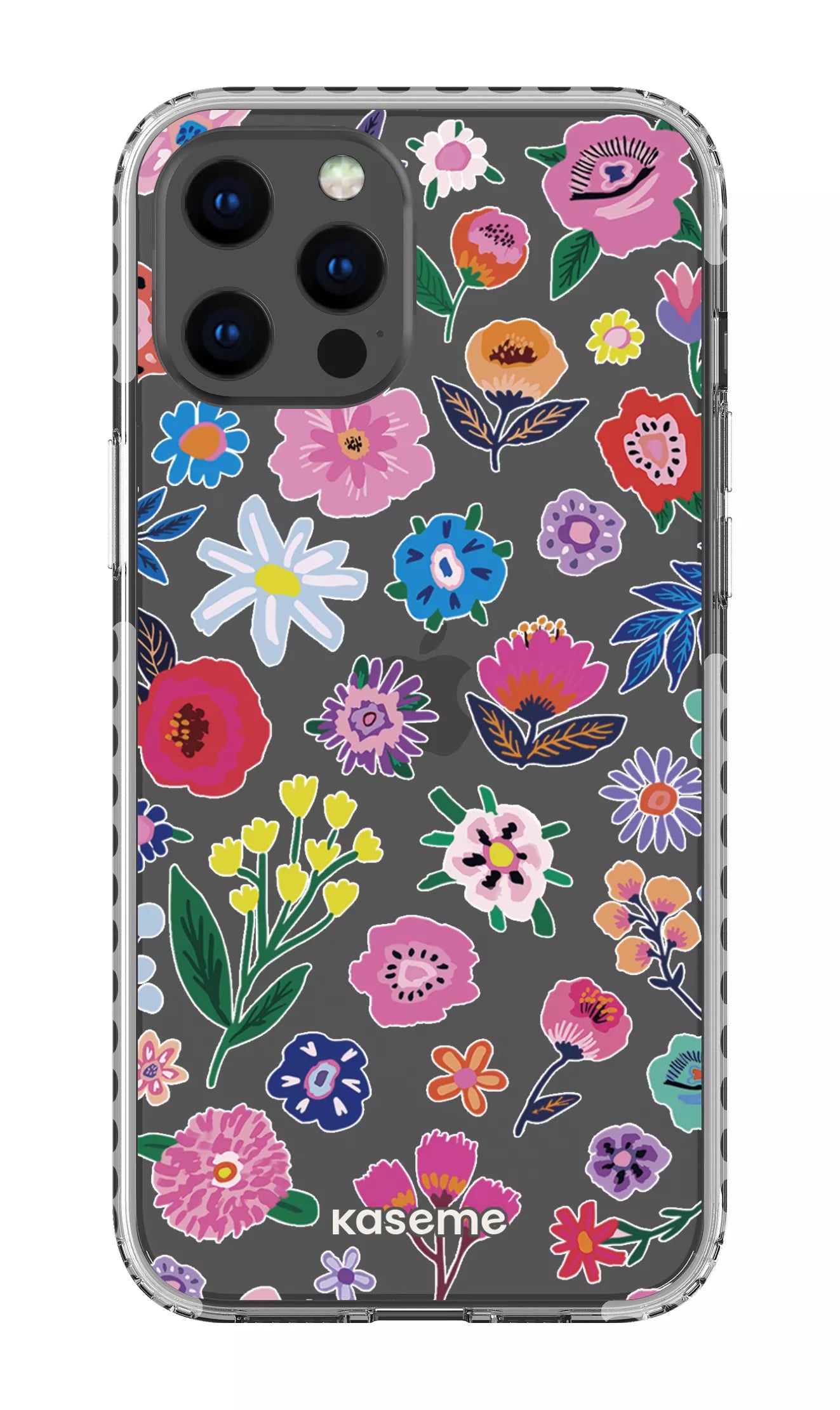 iPhone 12 Pro Max Clear Case - White Aura Clear Case -