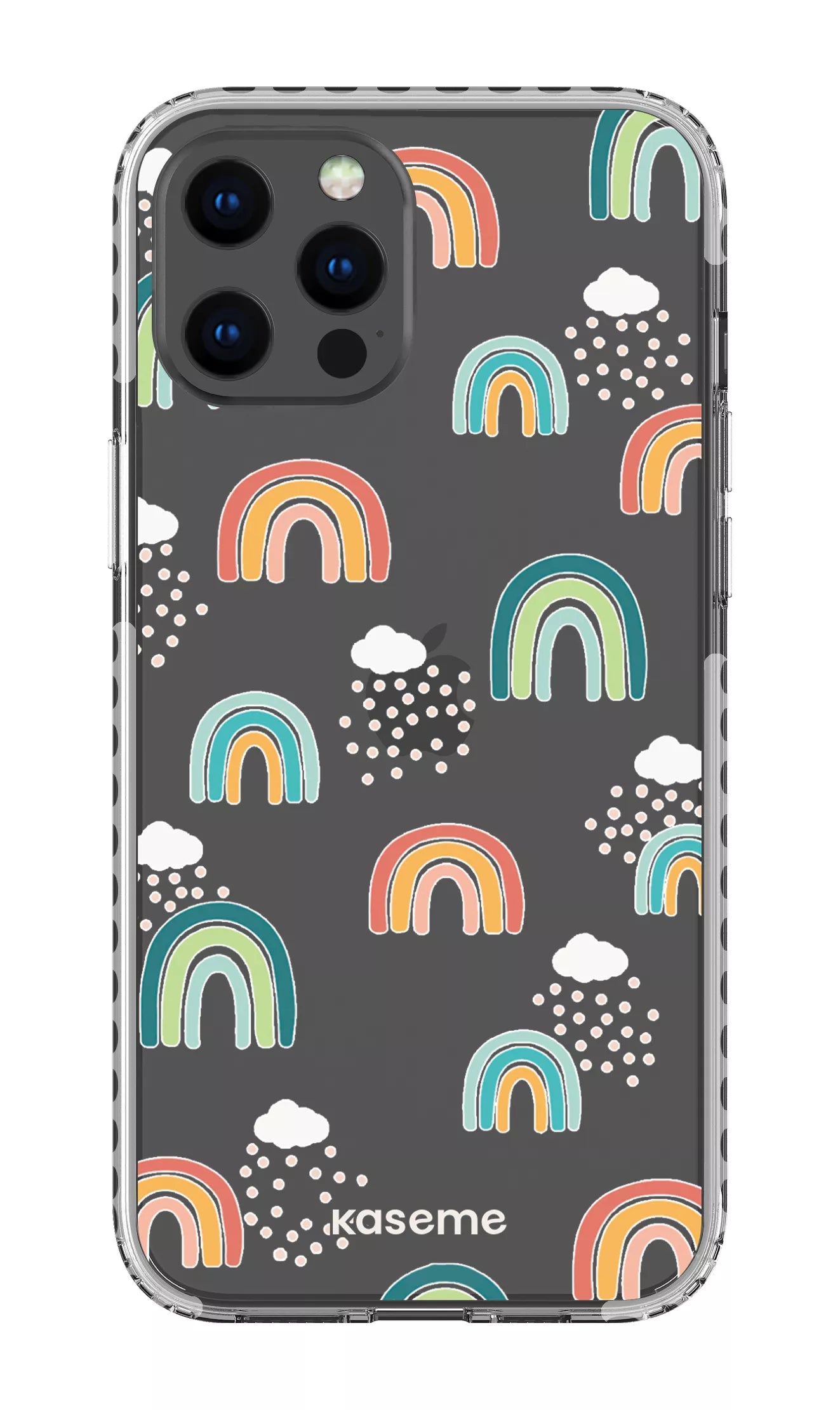 iPhone 12 Pro Max Clear Case - White Be You Clear Case -