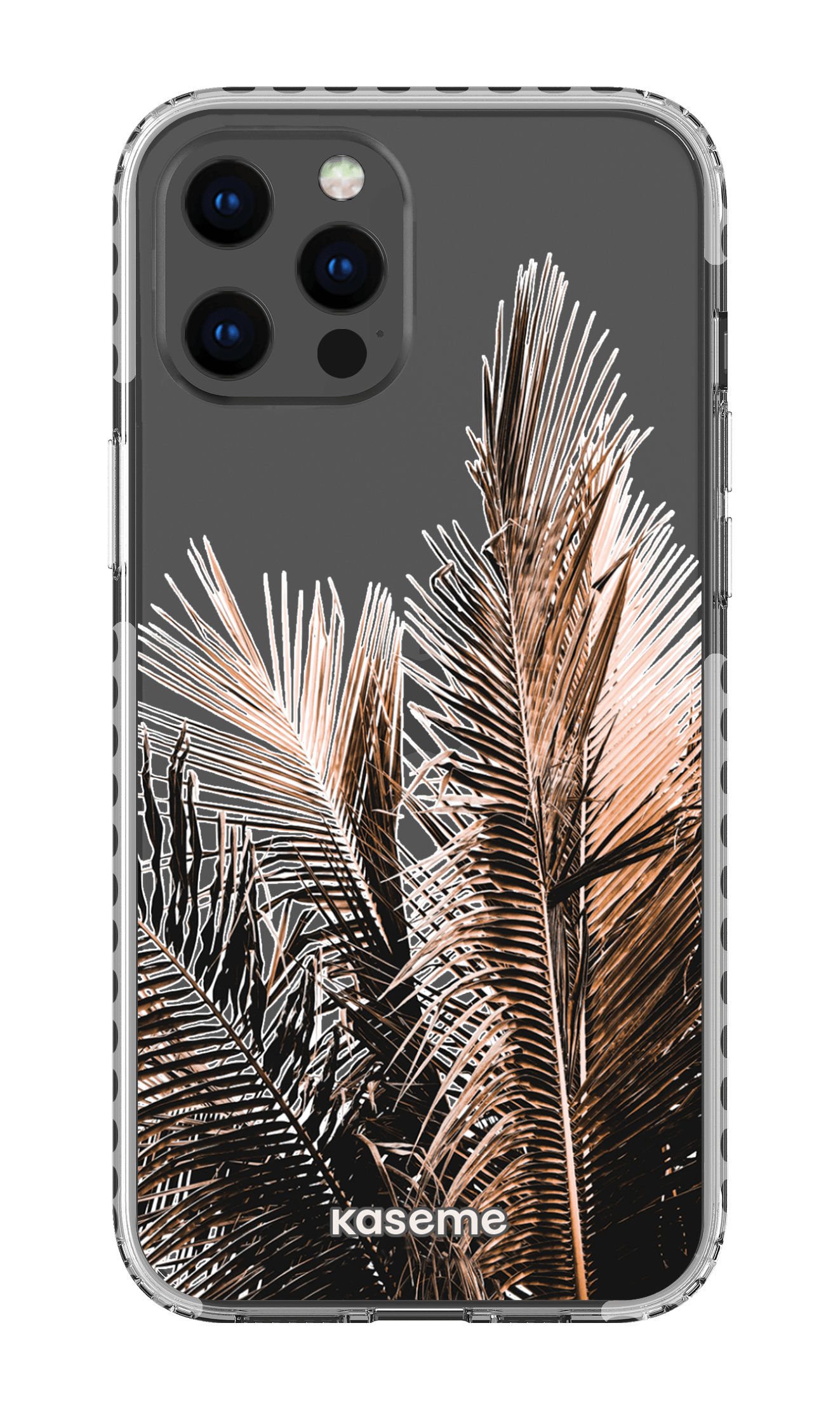 iPhone 12 Pro Max Clear Case - White Cali Clear Case -