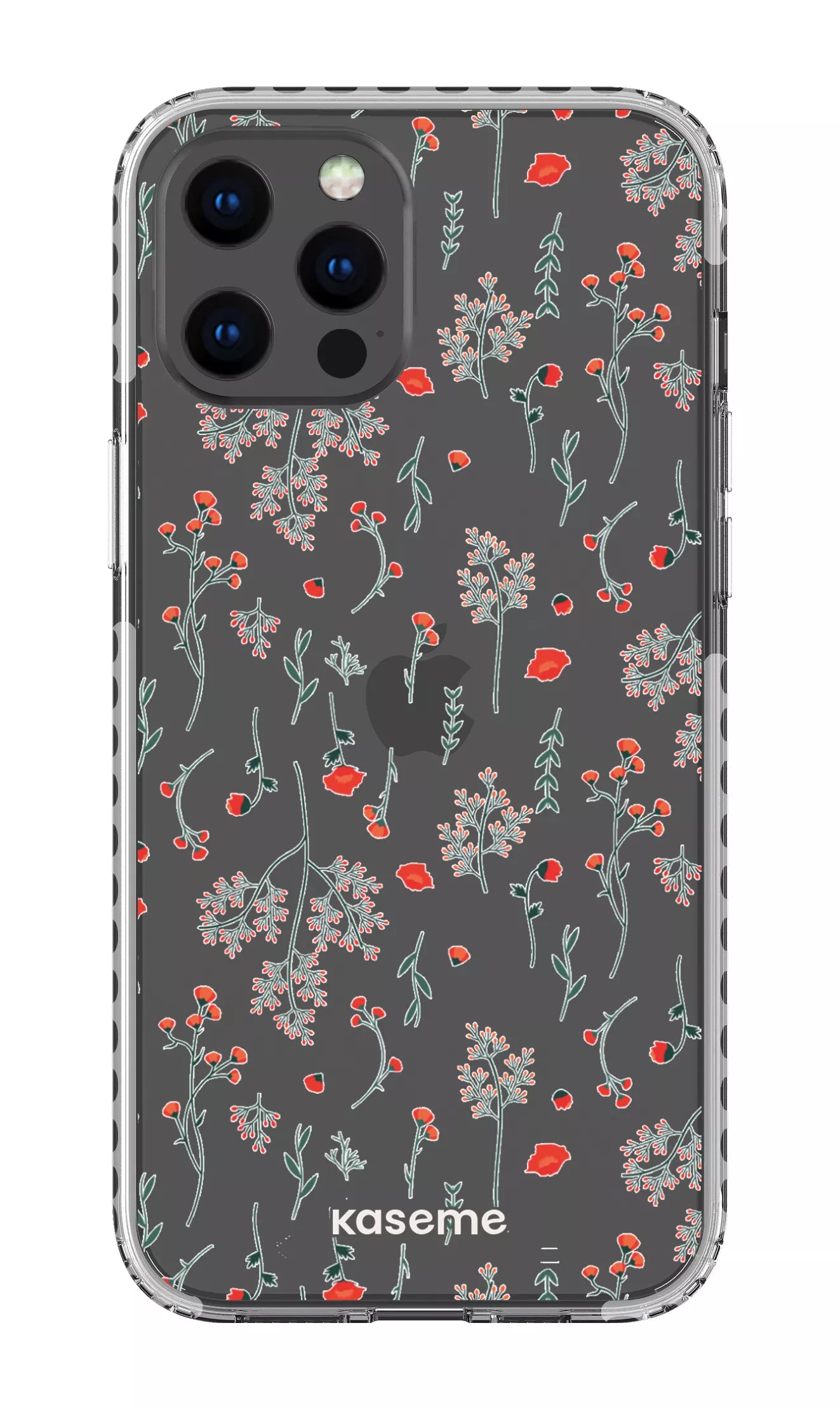 iPhone 12 Pro Max Clear Case - White Evelyn Clear Case -