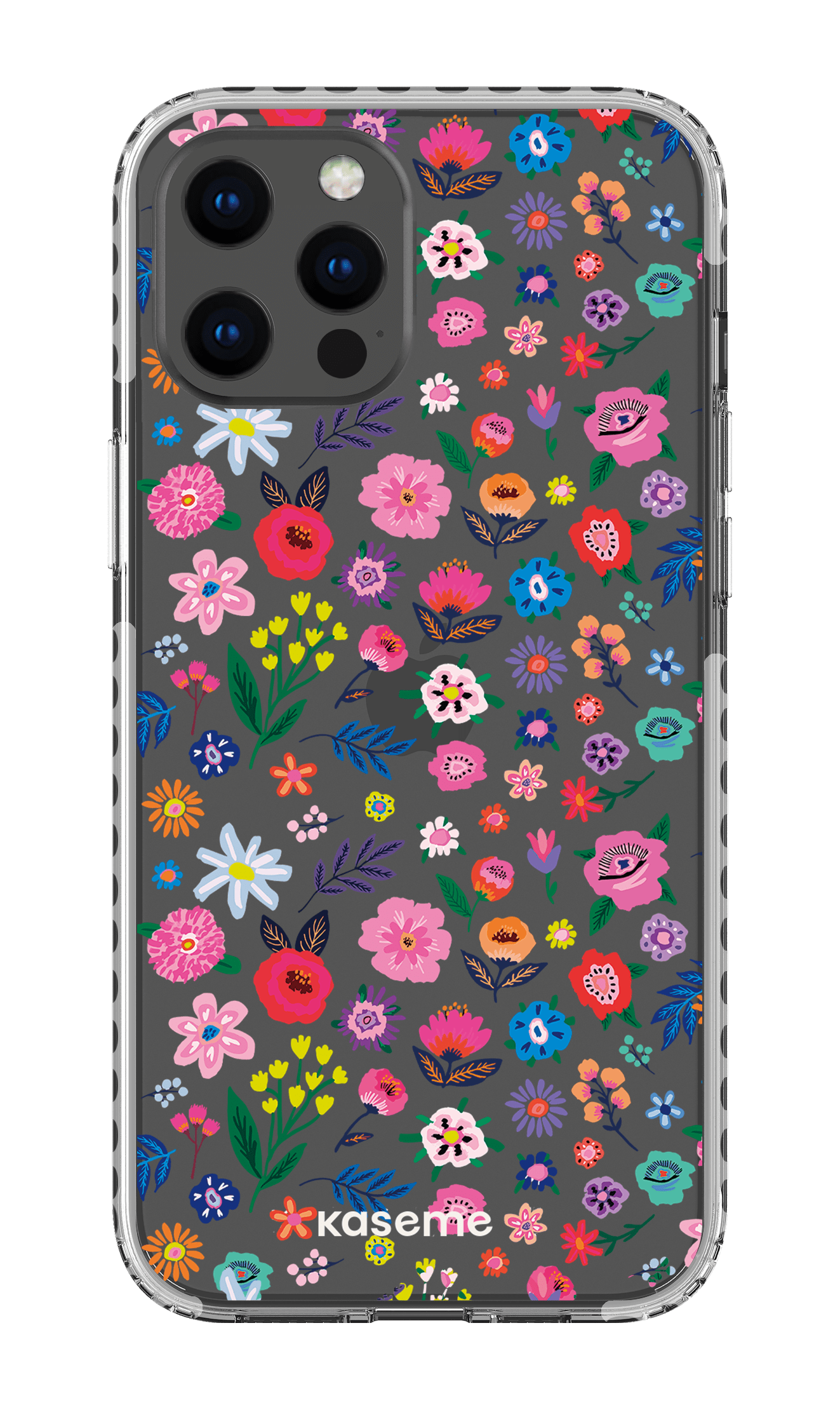 iPhone 12 Pro Max Clear Case - White Hallucinate Clear Case -