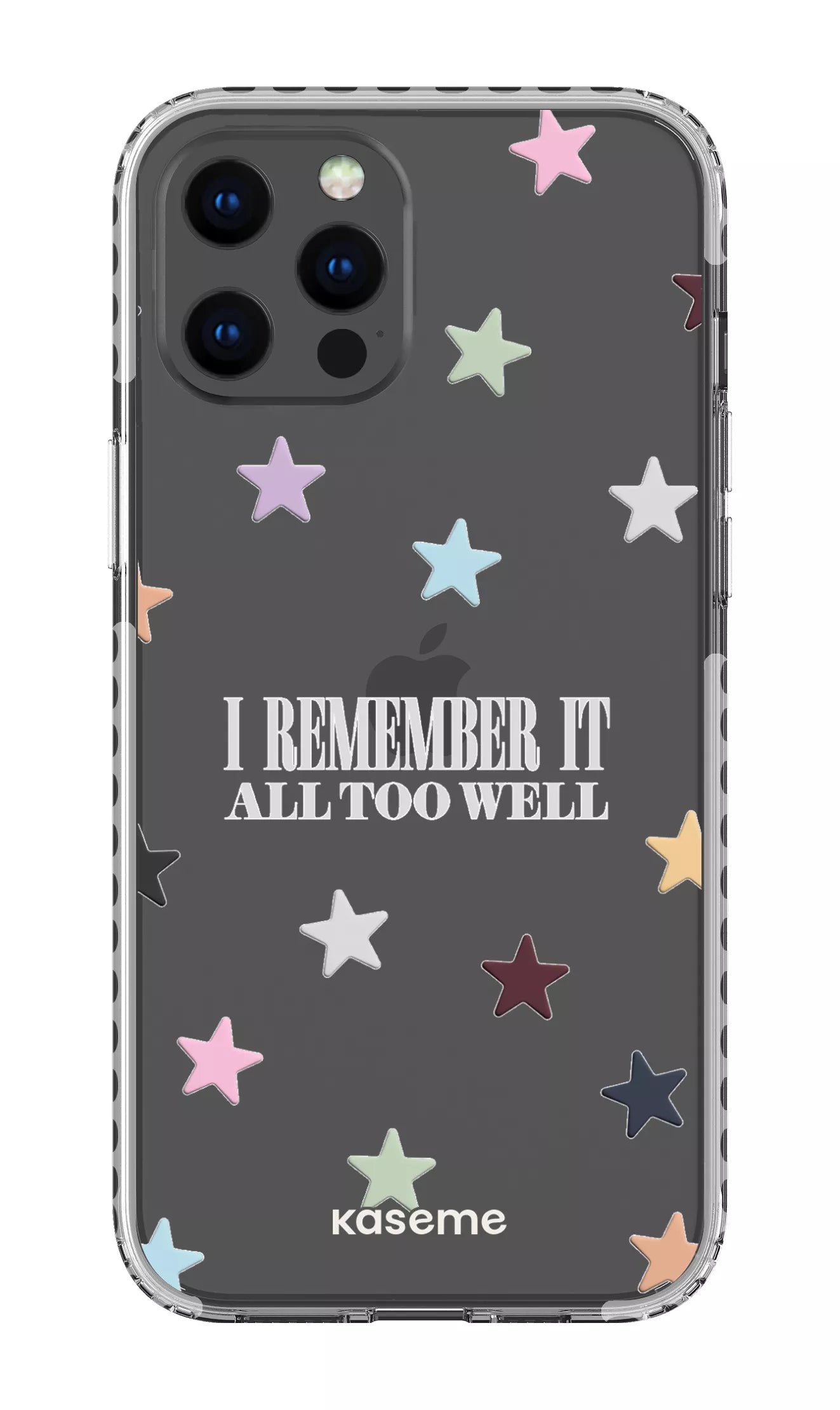 iPhone 12 Pro Max Clear Case - White It Was Rare Clear Case -