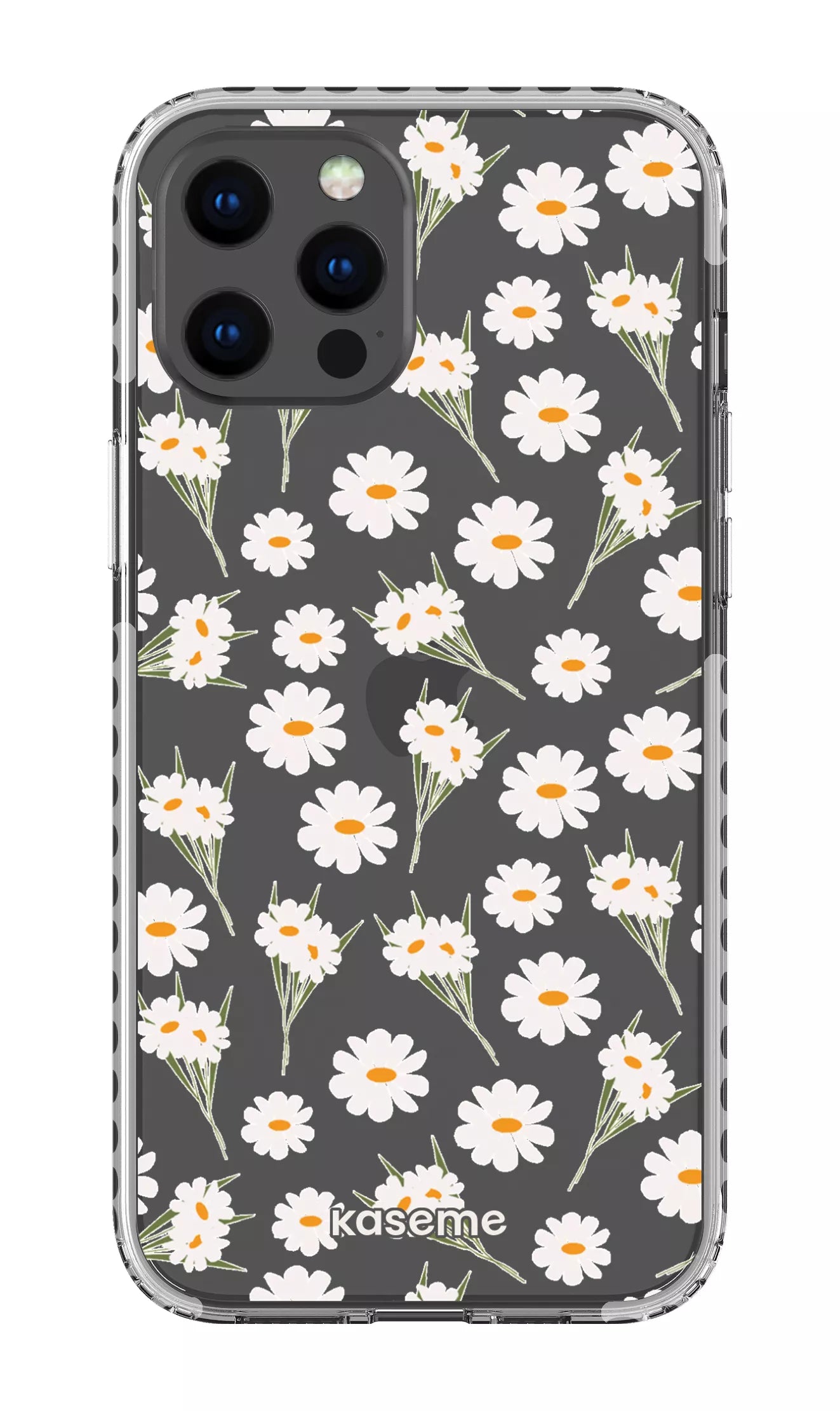 iPhone 12 Pro Max Clear Case - White Jane Clear Case -