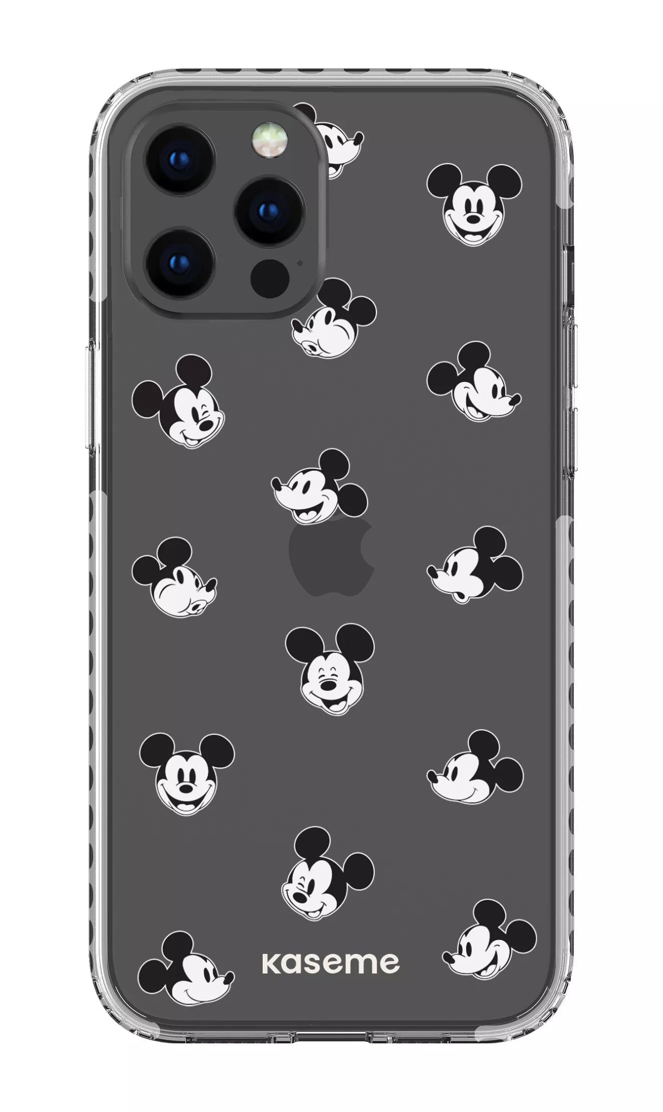 iPhone 12 Pro Max Clear Case - White Joyland Clear Case -