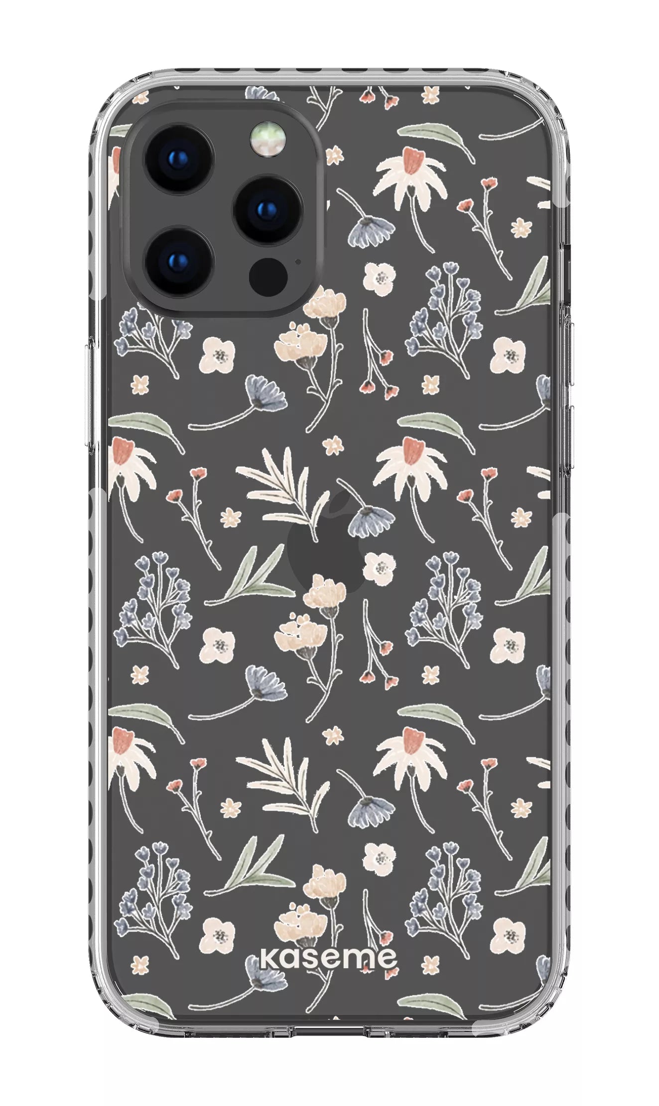 iPhone 12 Pro Max Clear Case - White Mia Clear Case -