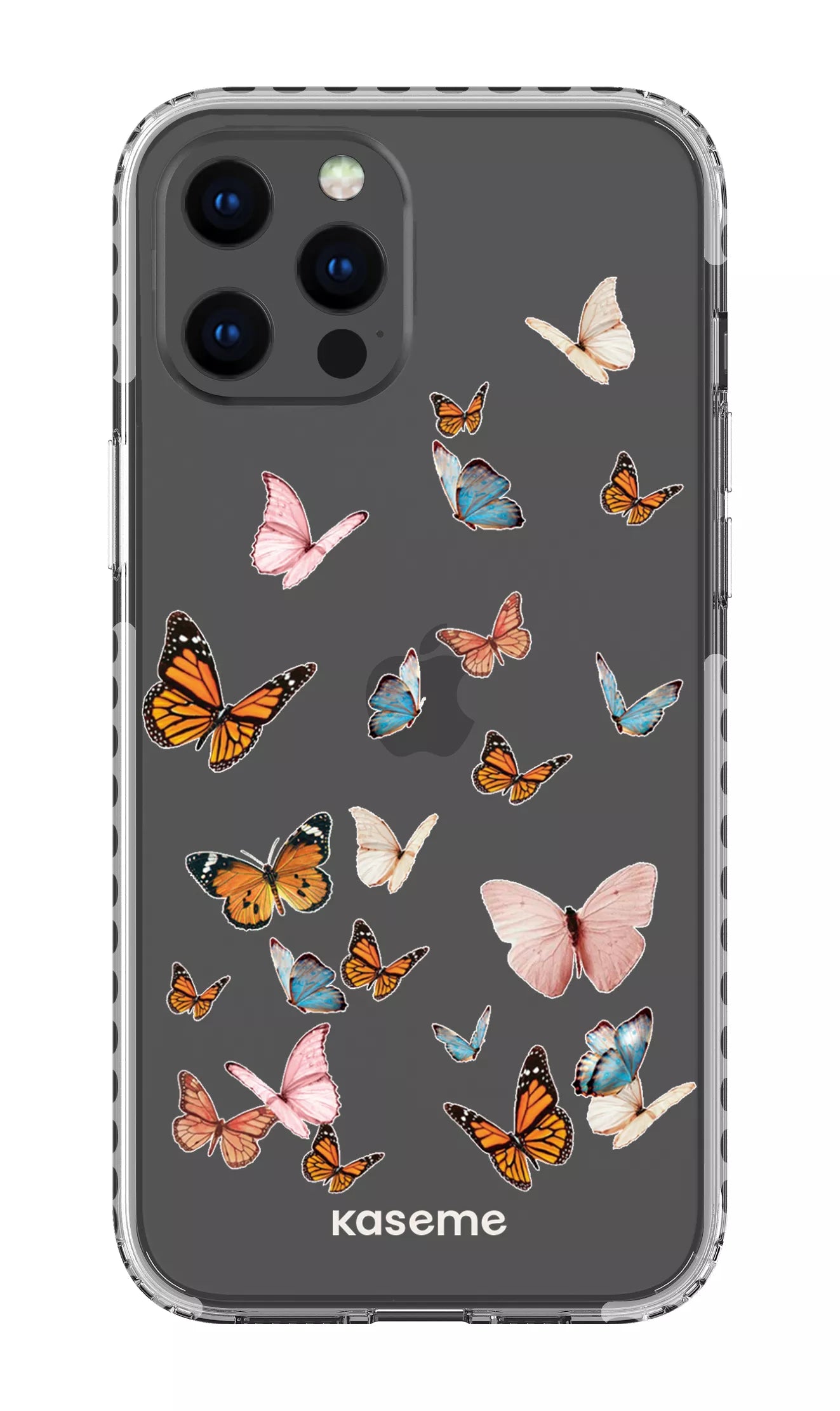 iPhone 12 Pro Max Clear Case - White Soarin Clear Case -