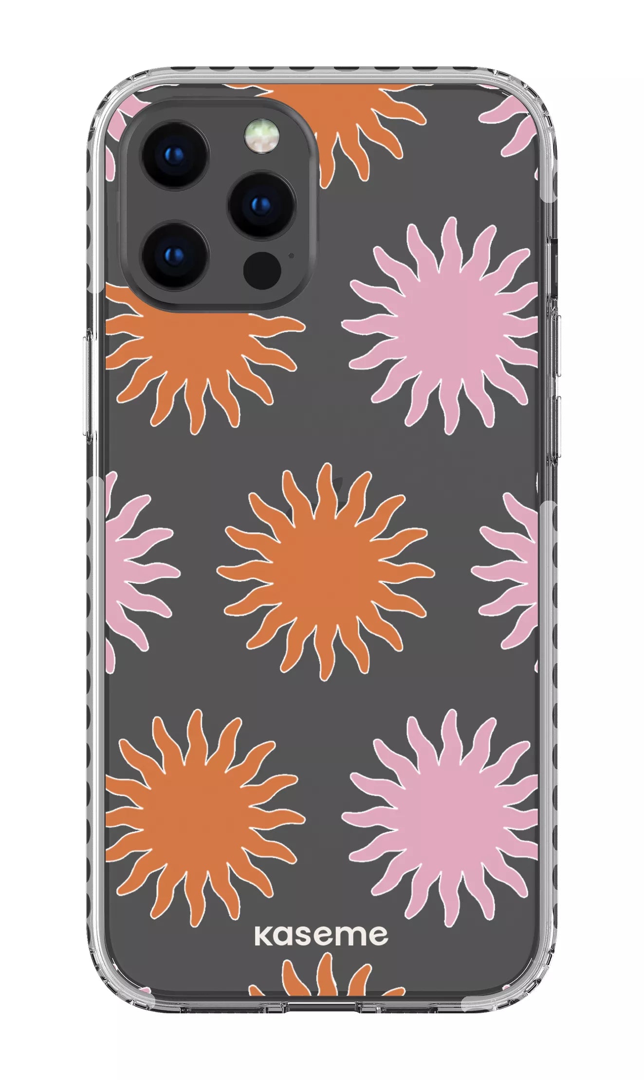 iPhone 12 Pro Max Clear Case - White Vitamin Sea Clear Case -