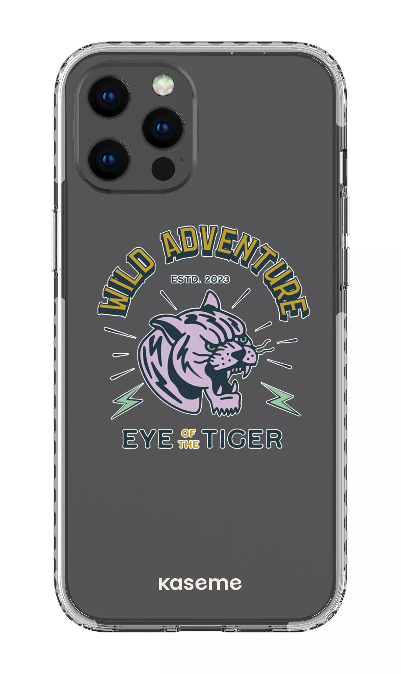 iPhone 12 Pro Max Clear Case - White Wildcats Clear Case -