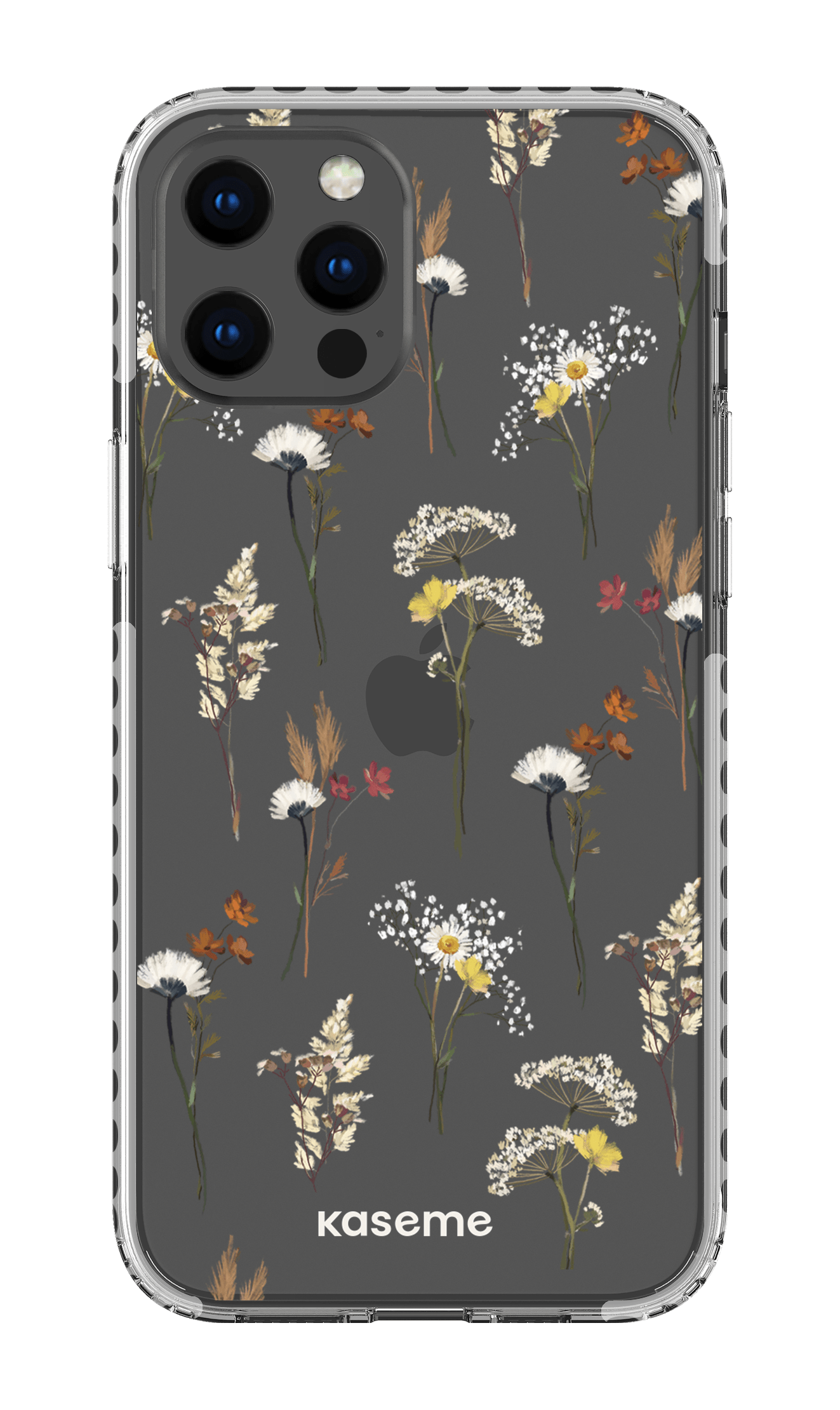 iPhone 12 Pro Max Clear Case - White Wilderness Clear Case -