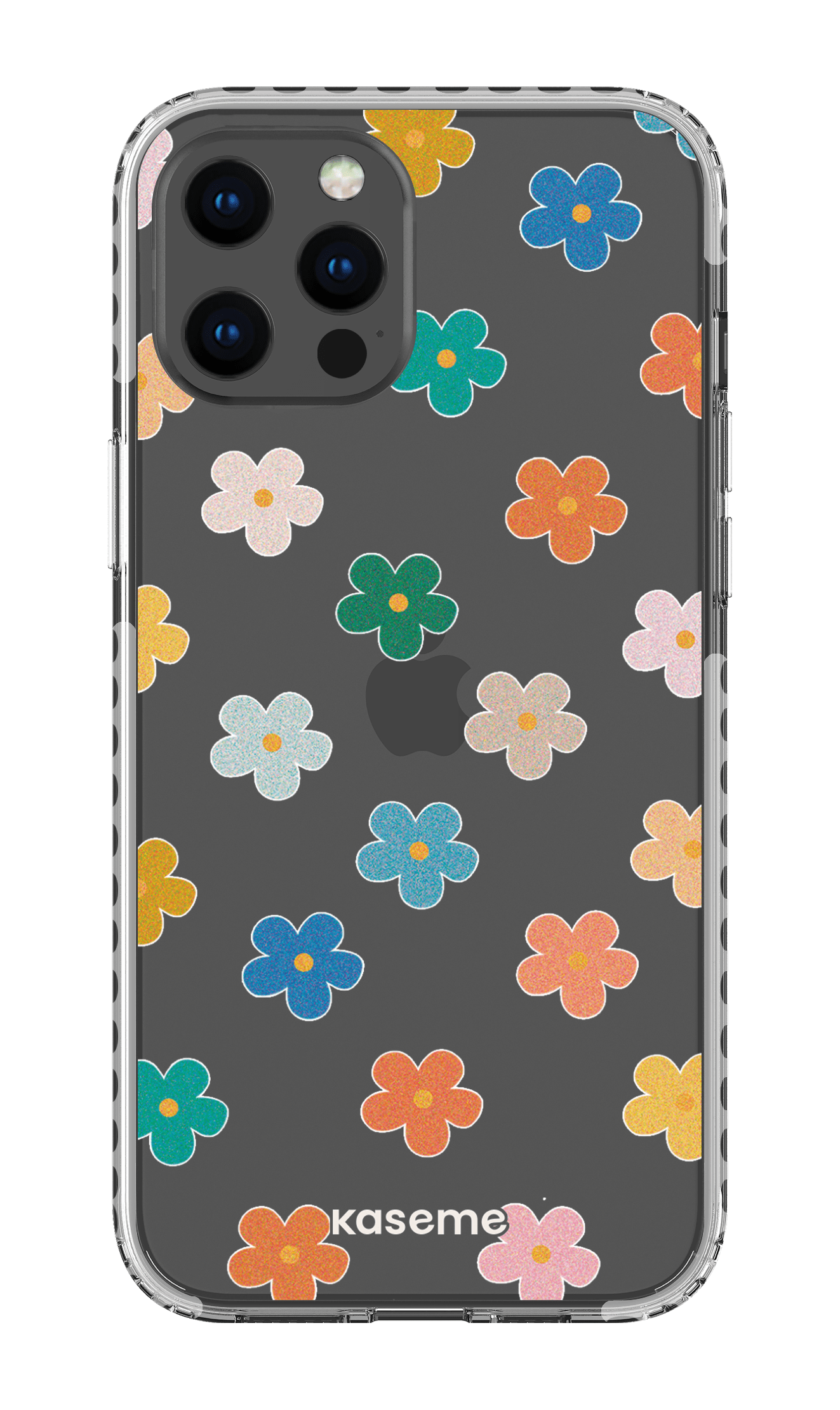 iPhone 12 Pro Max Clear Case - White Woodstock Clear Case -