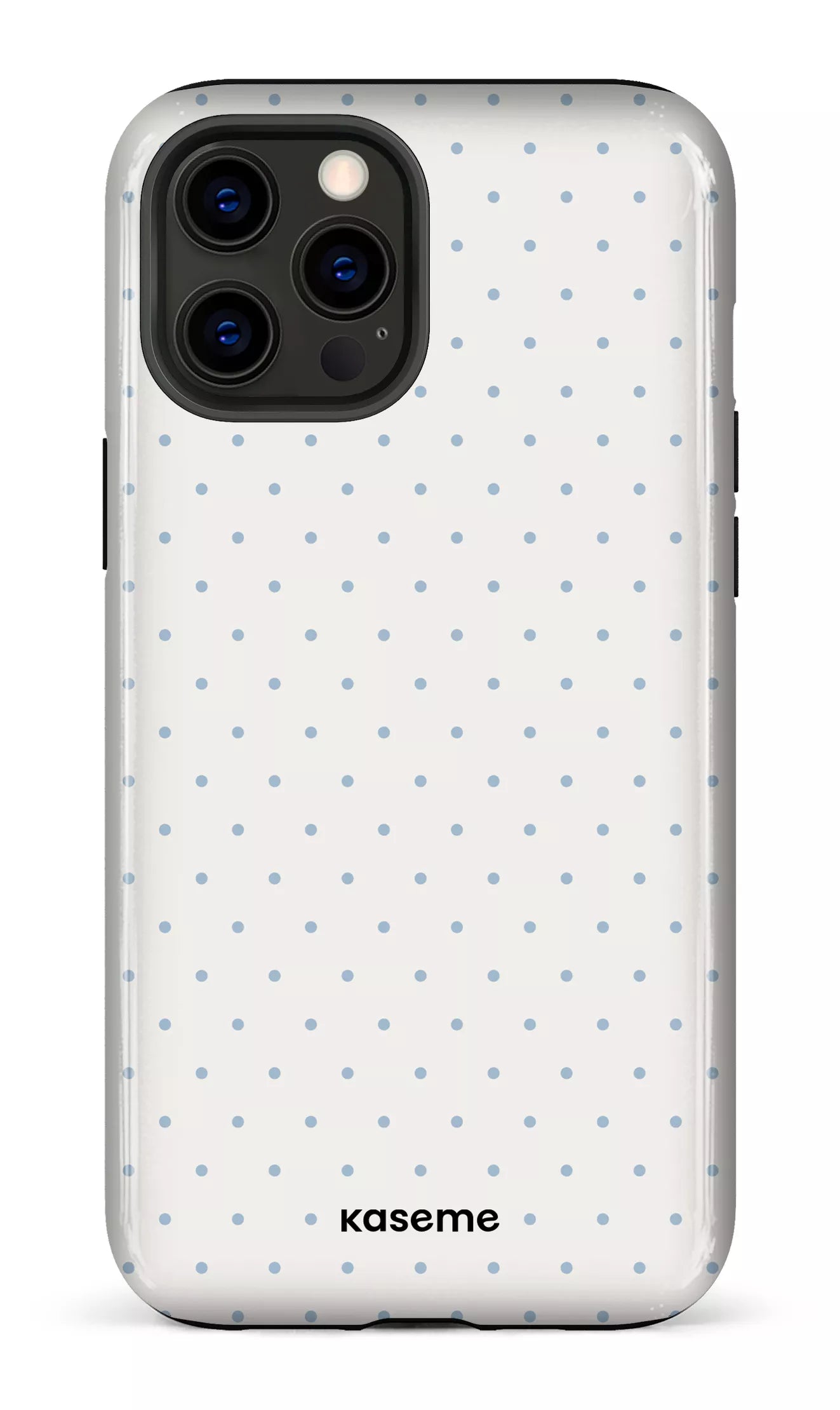 iPhone 12 Pro Max Tough Ditsy White & Blue -
