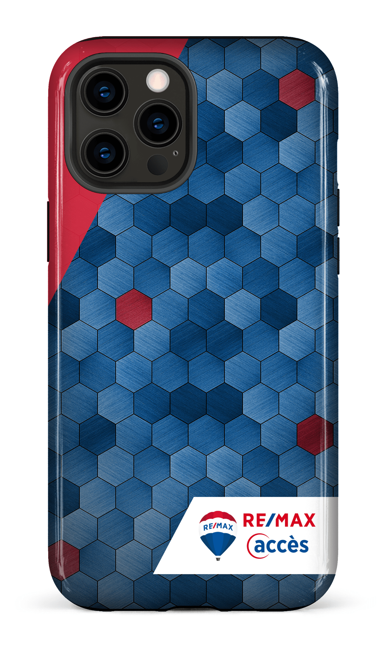 iPhone 12 Pro Max Tough Exagones texturés -