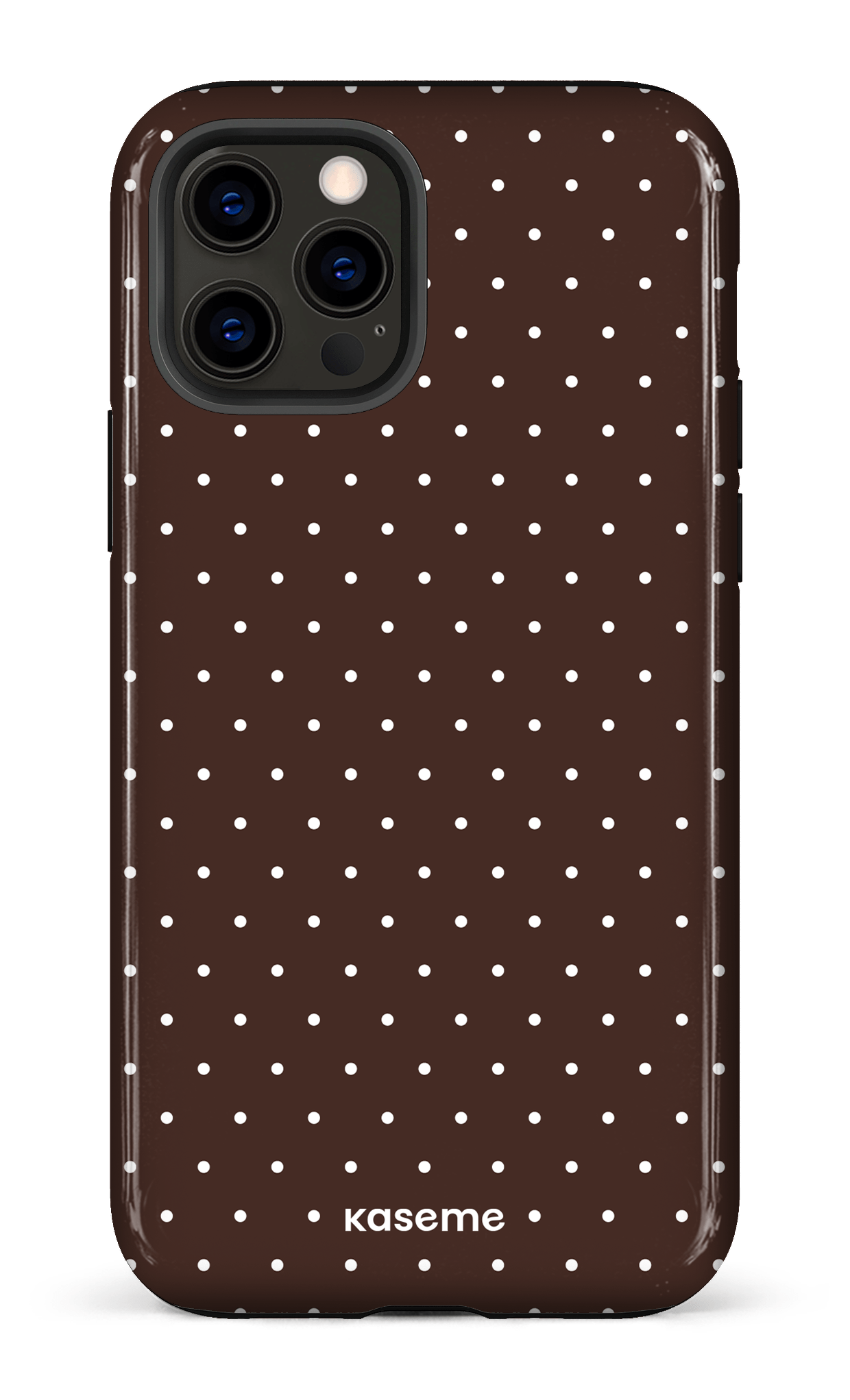iPhone 12 Pro Tough Ditsy Brown -