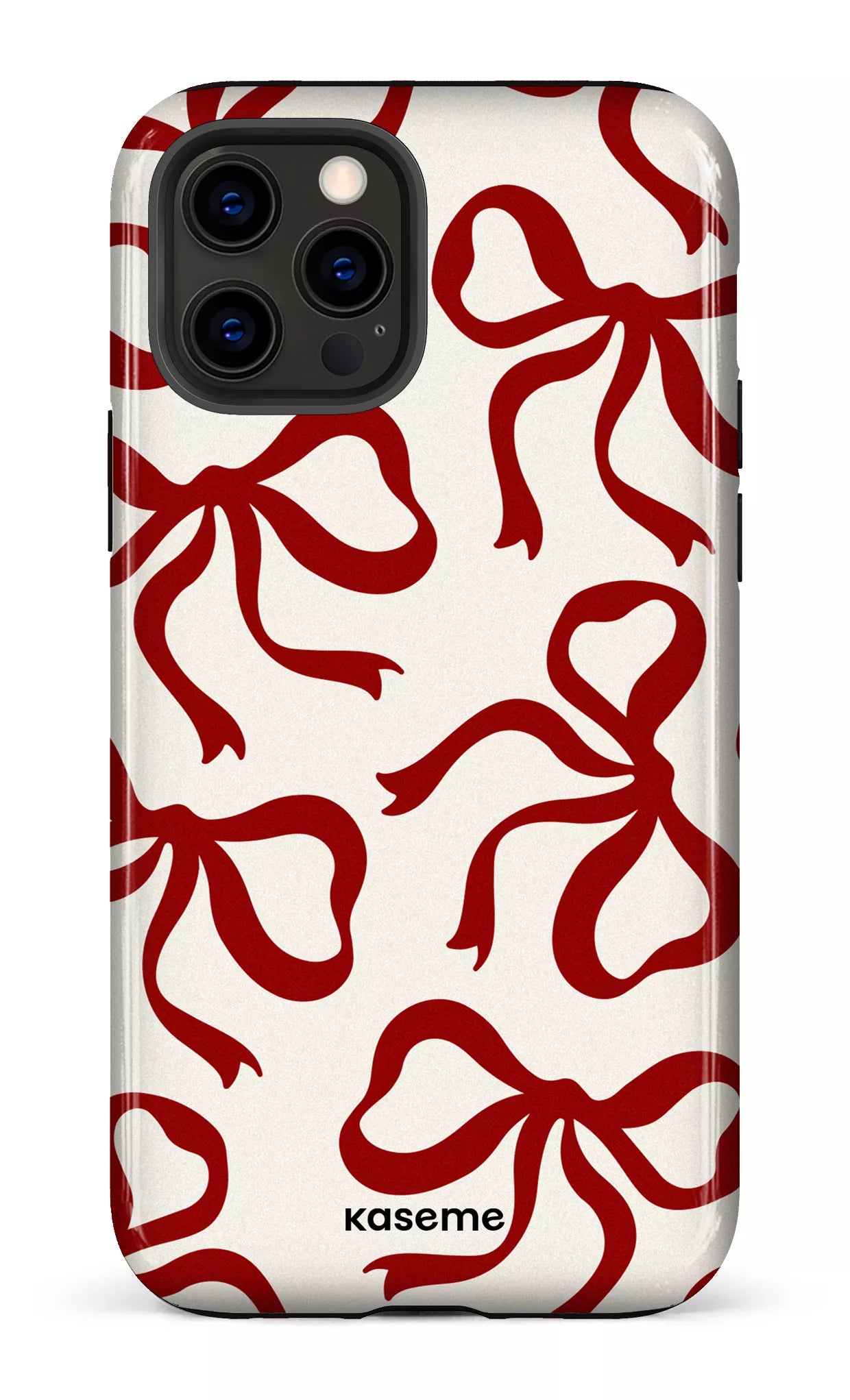iPhone 12 Pro Tough Lace Burgundy -