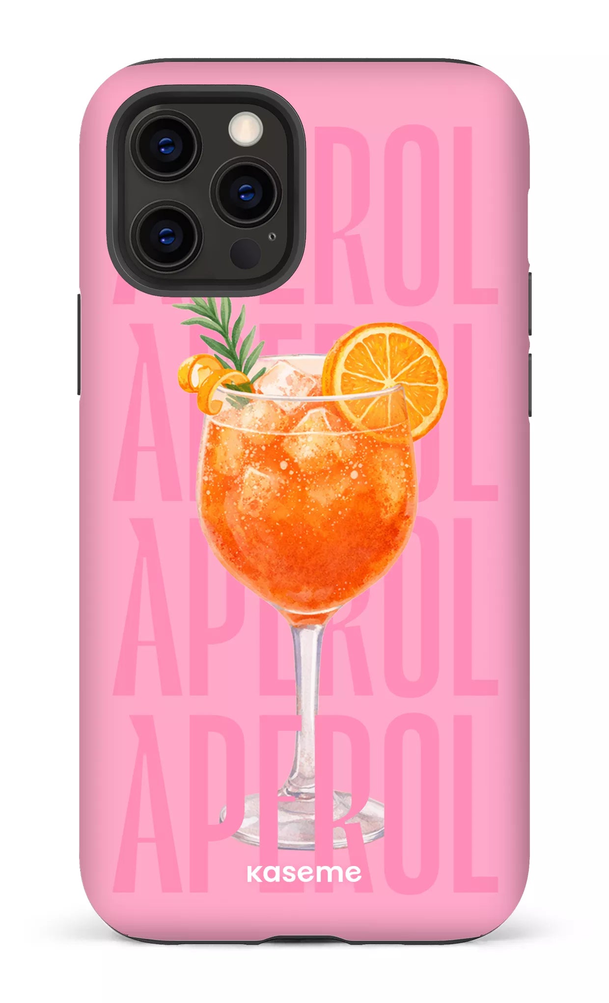 iPhone 12 Pro Tough Matte Aperol Sunset Pink -