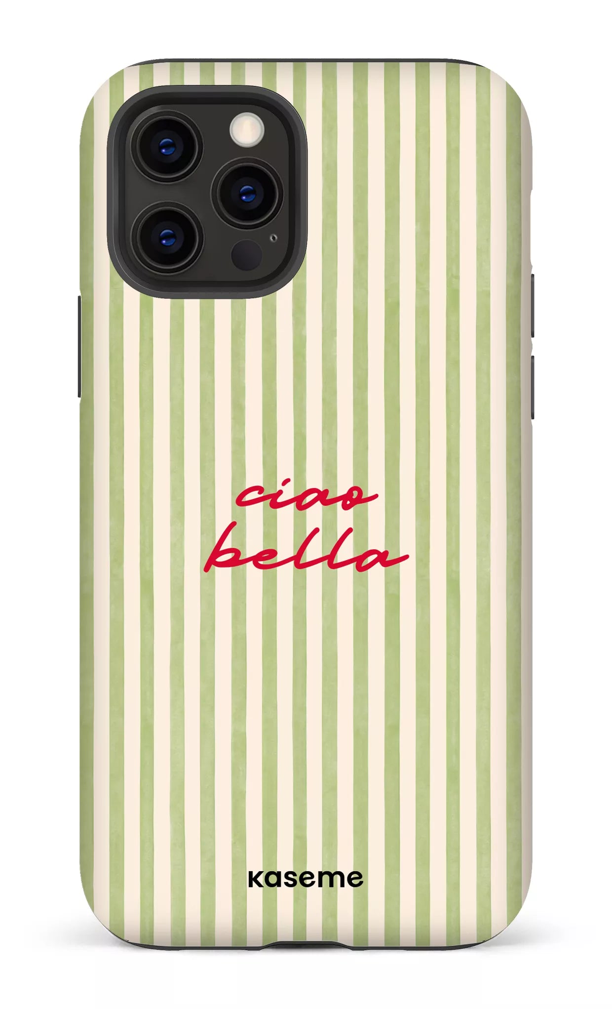 iPhone 12 Pro Tough Matte Ciao Bella Green -