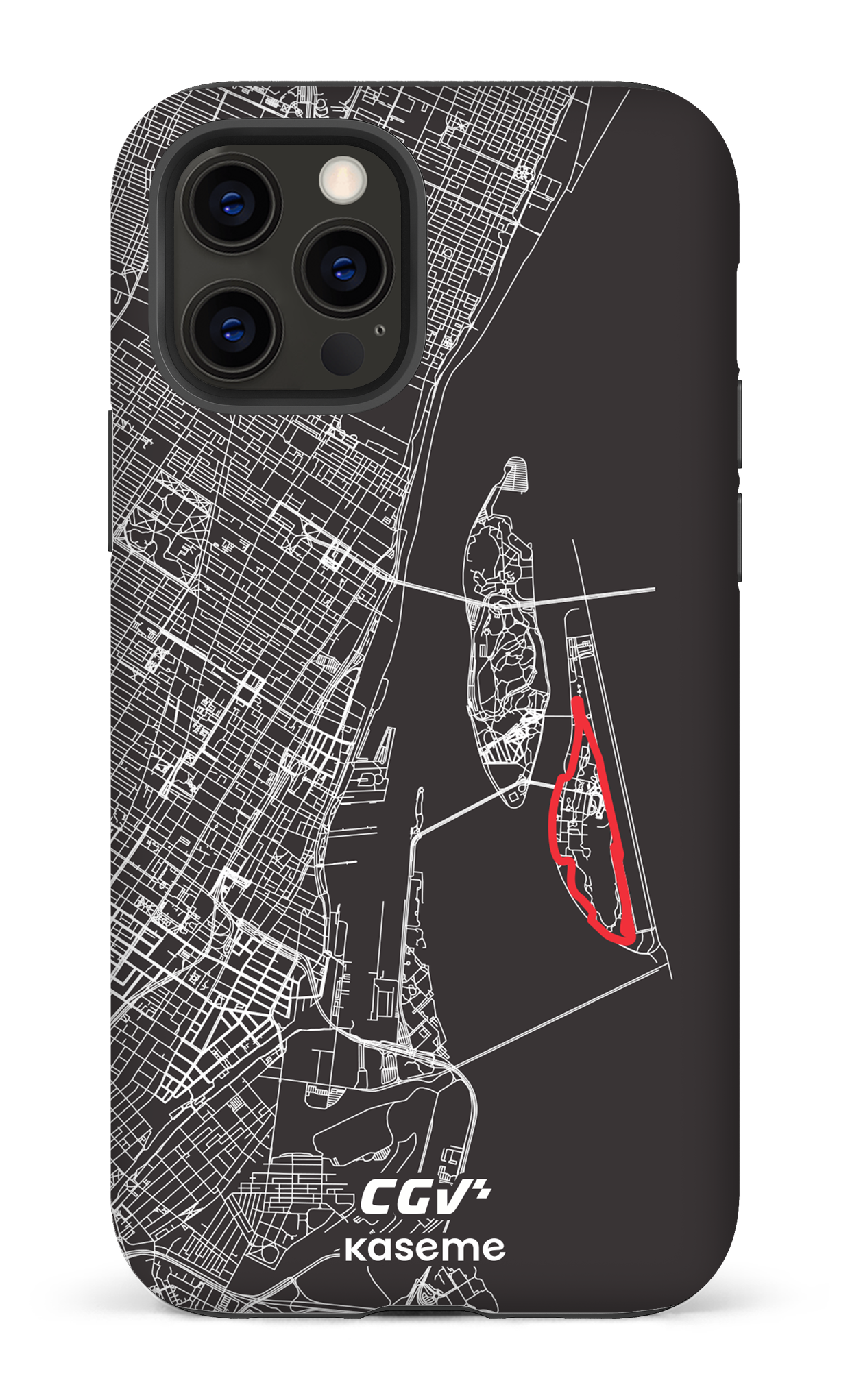 iPhone 12 Pro Tough Matte Circuit Gilles-Villeneuve -