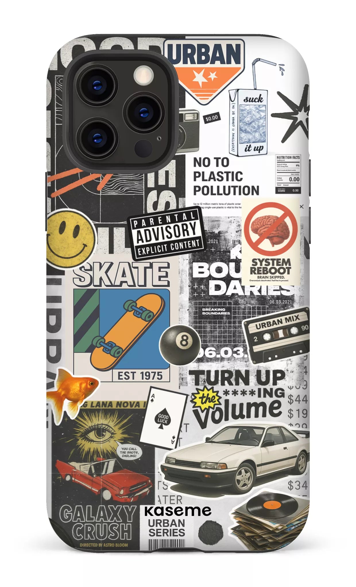 iPhone 12 Pro Tough Matte City Frequency -