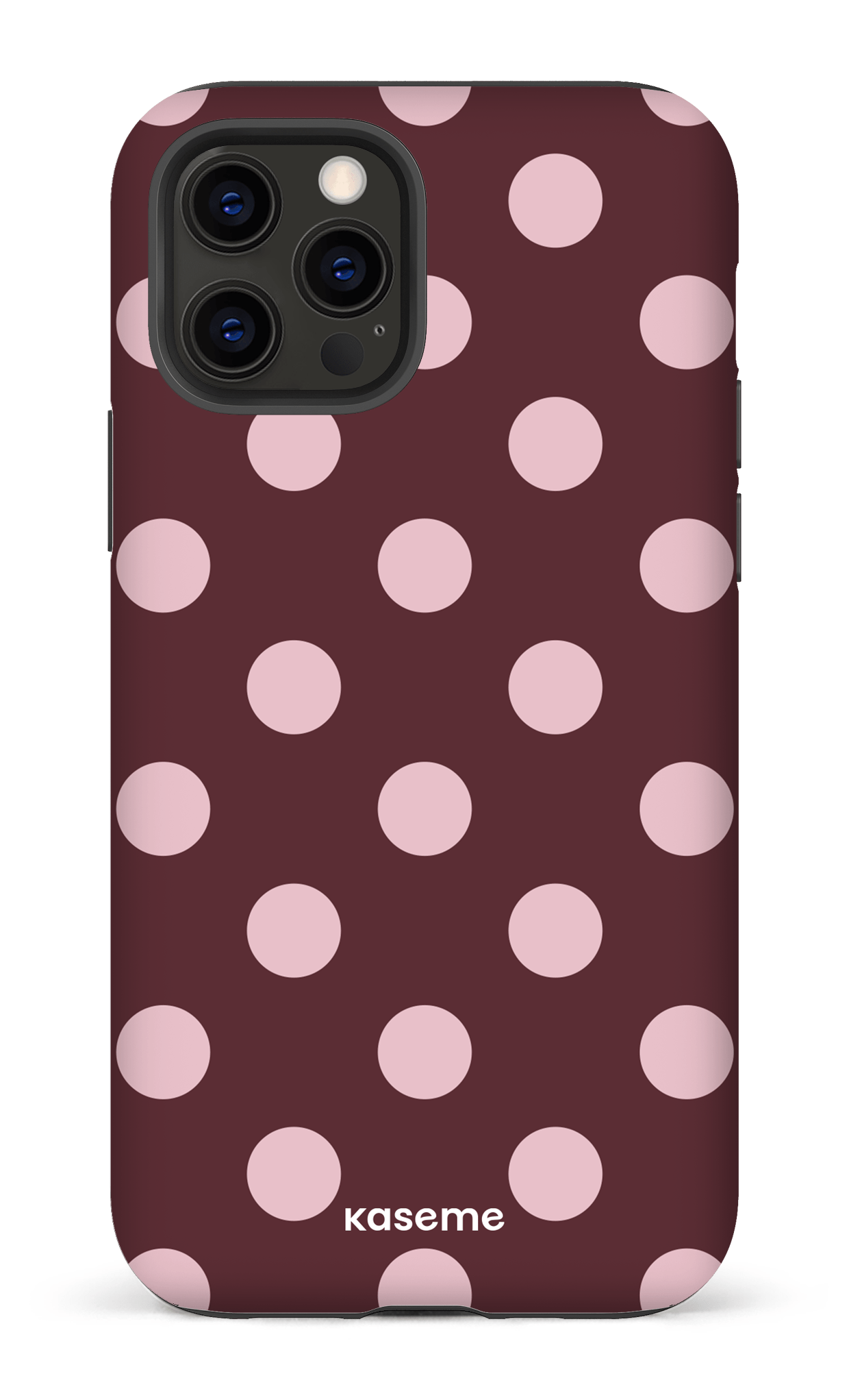 iPhone 12 Pro Tough Matte Couture Burgundy -