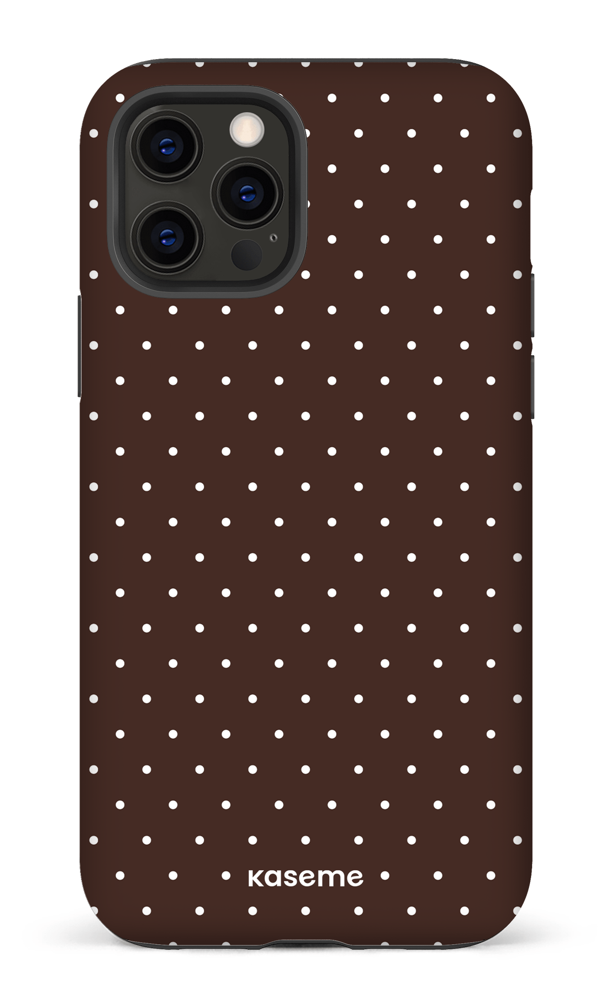iPhone 12 Pro Tough Matte Ditsy Brown -