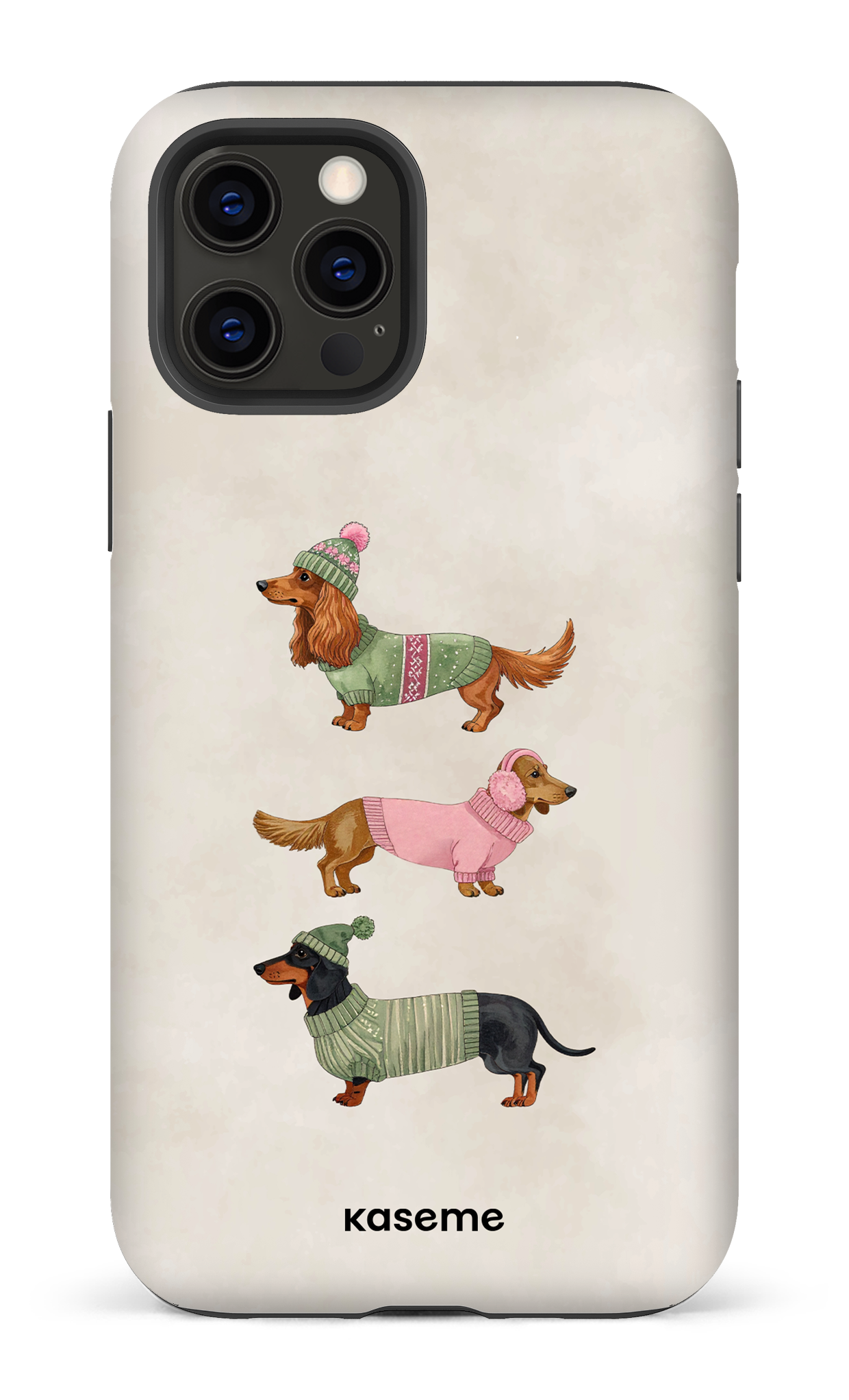 iPhone 12 Pro Tough Matte Doxies Club -