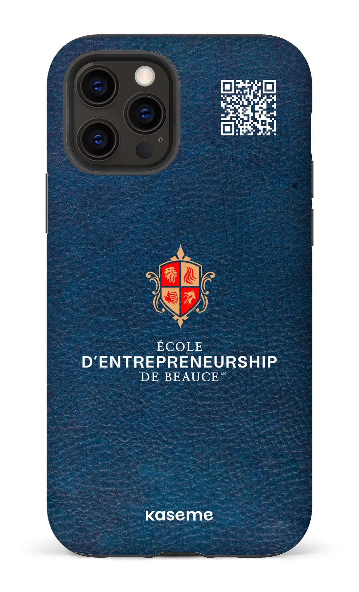 iPhone 12 Pro Tough Matte EEB Bleu QR -