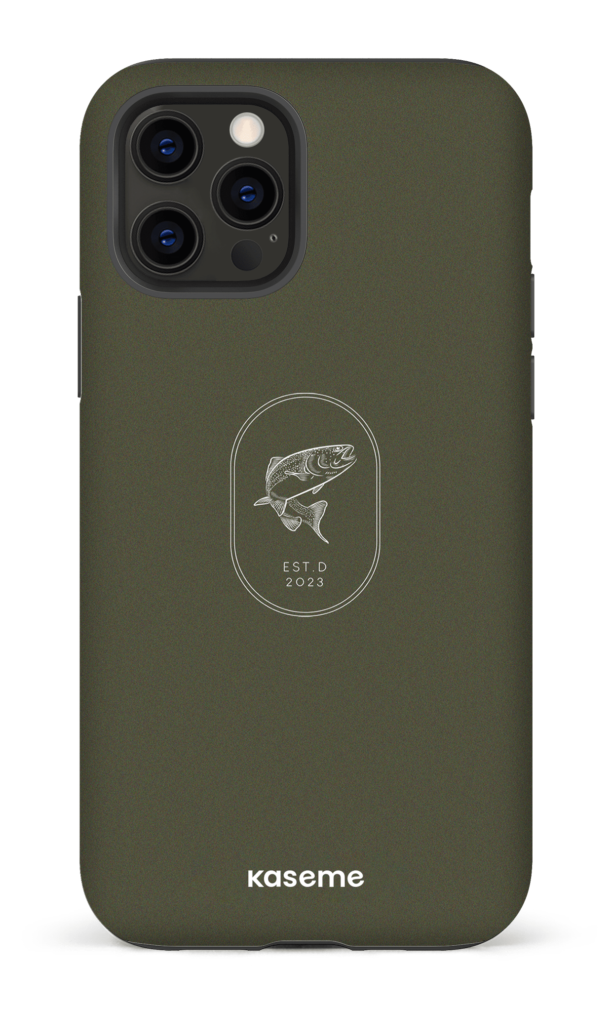 iPhone 12 Pro Tough Matte Fishing Green -