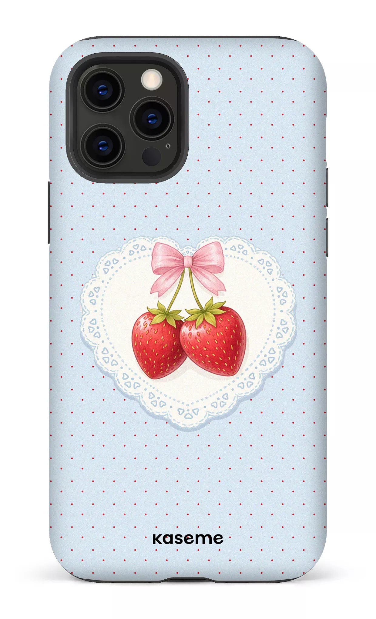 iPhone 12 Pro Tough Matte Fresa Lace Blue -